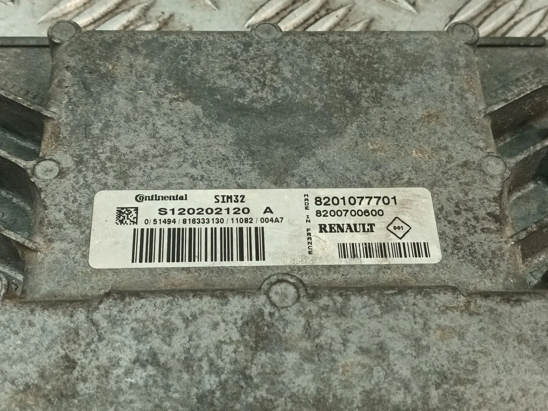 Centralita Motor Uce para Renault Wind (E4M_)