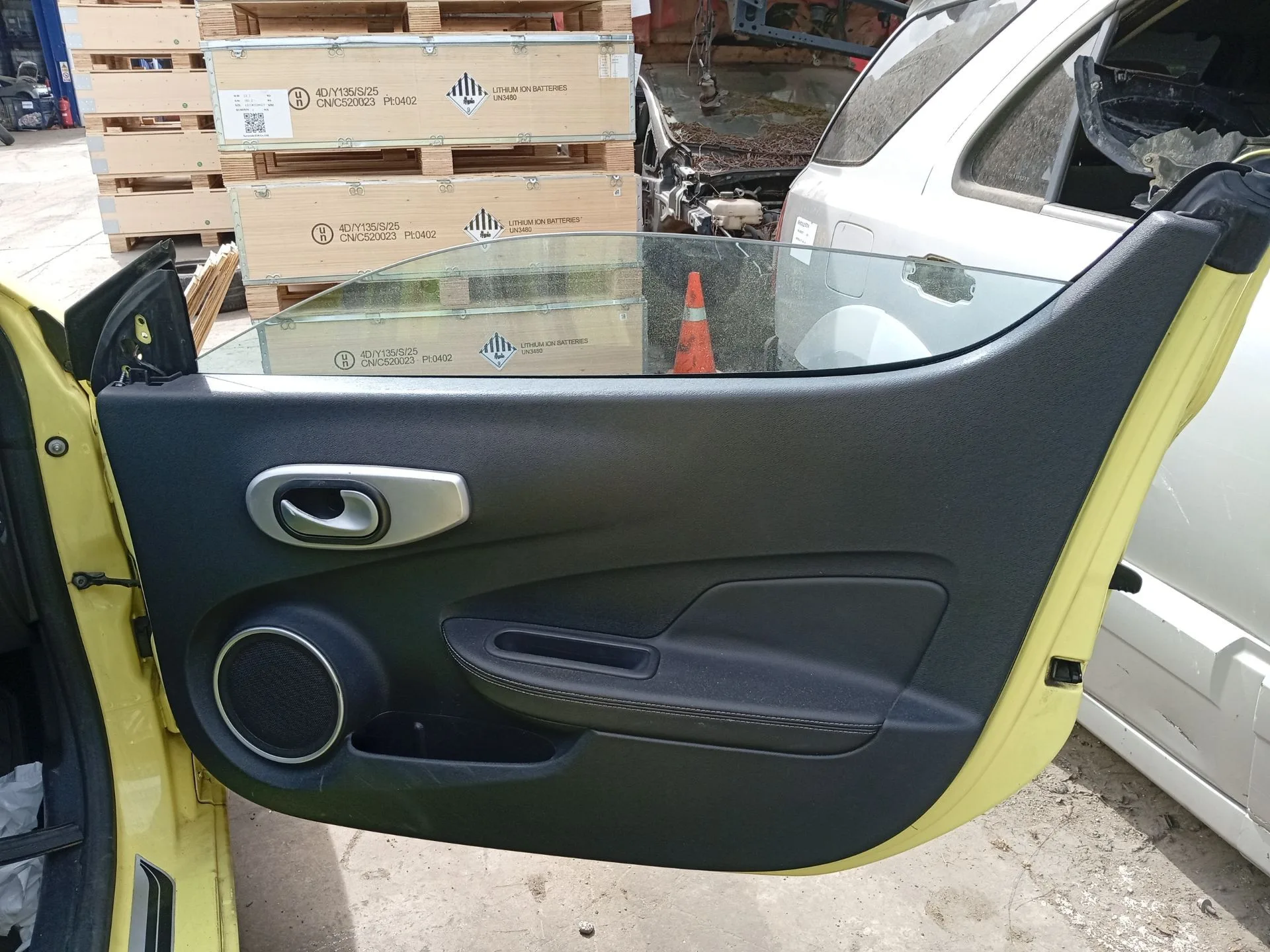 Elevalunas Delantero Derecho para Renault Wind (E4M_)