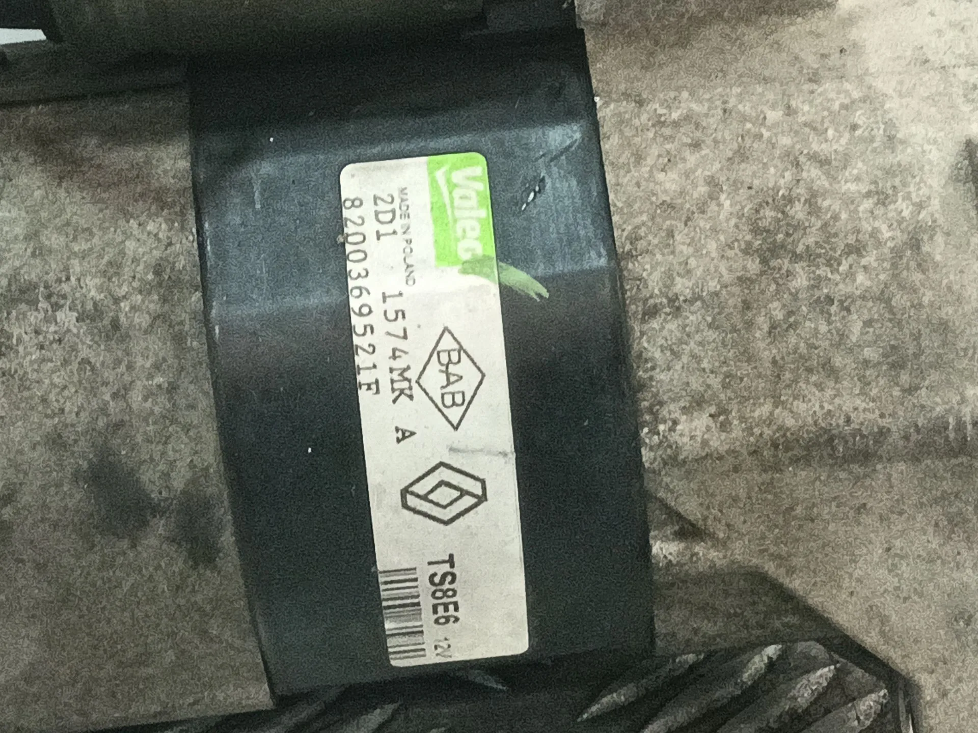 Motor Arranque para Renault Wind (E4M_)
