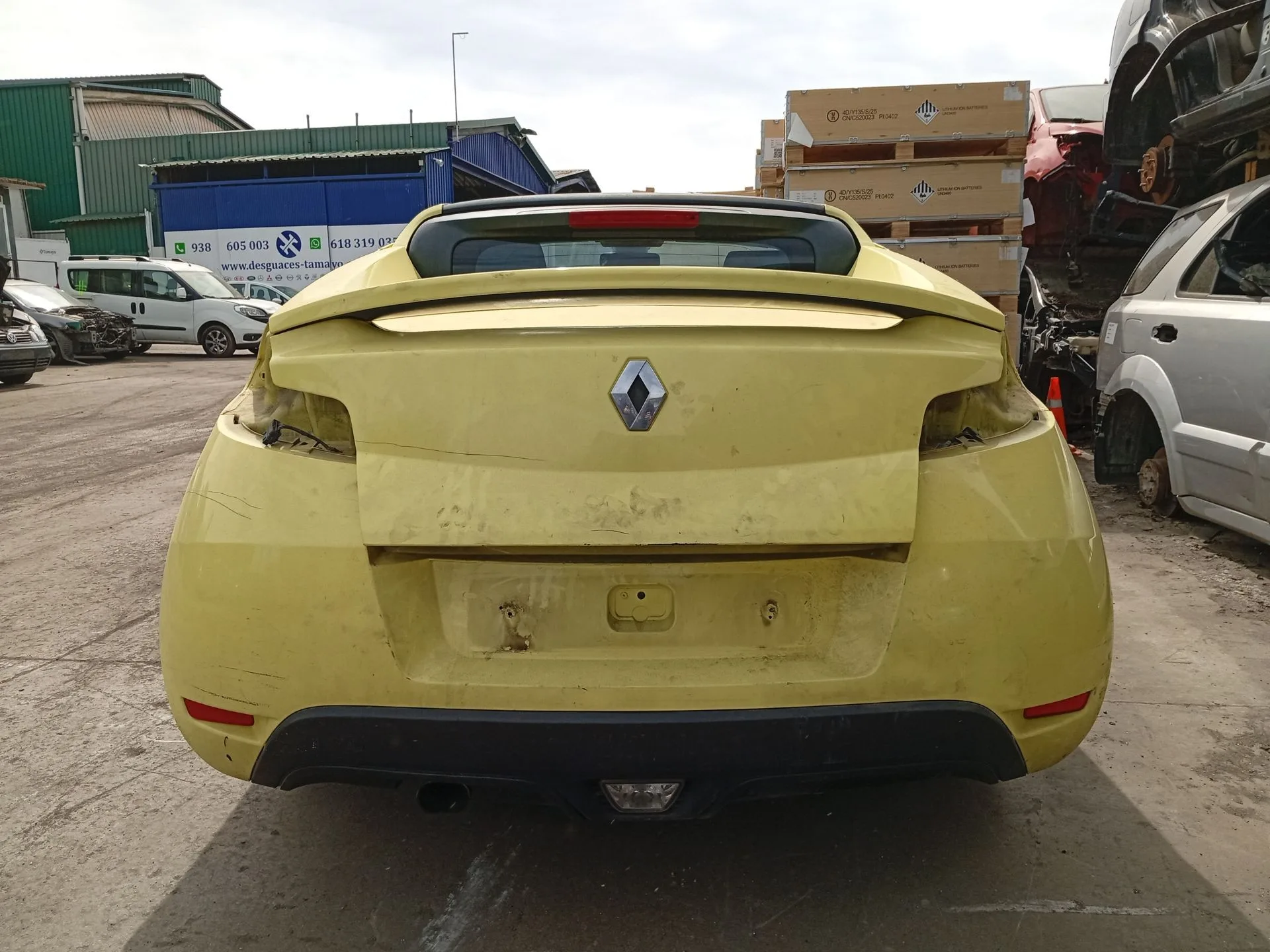 Paragolpes Trasero para Renault Wind (E4M_)