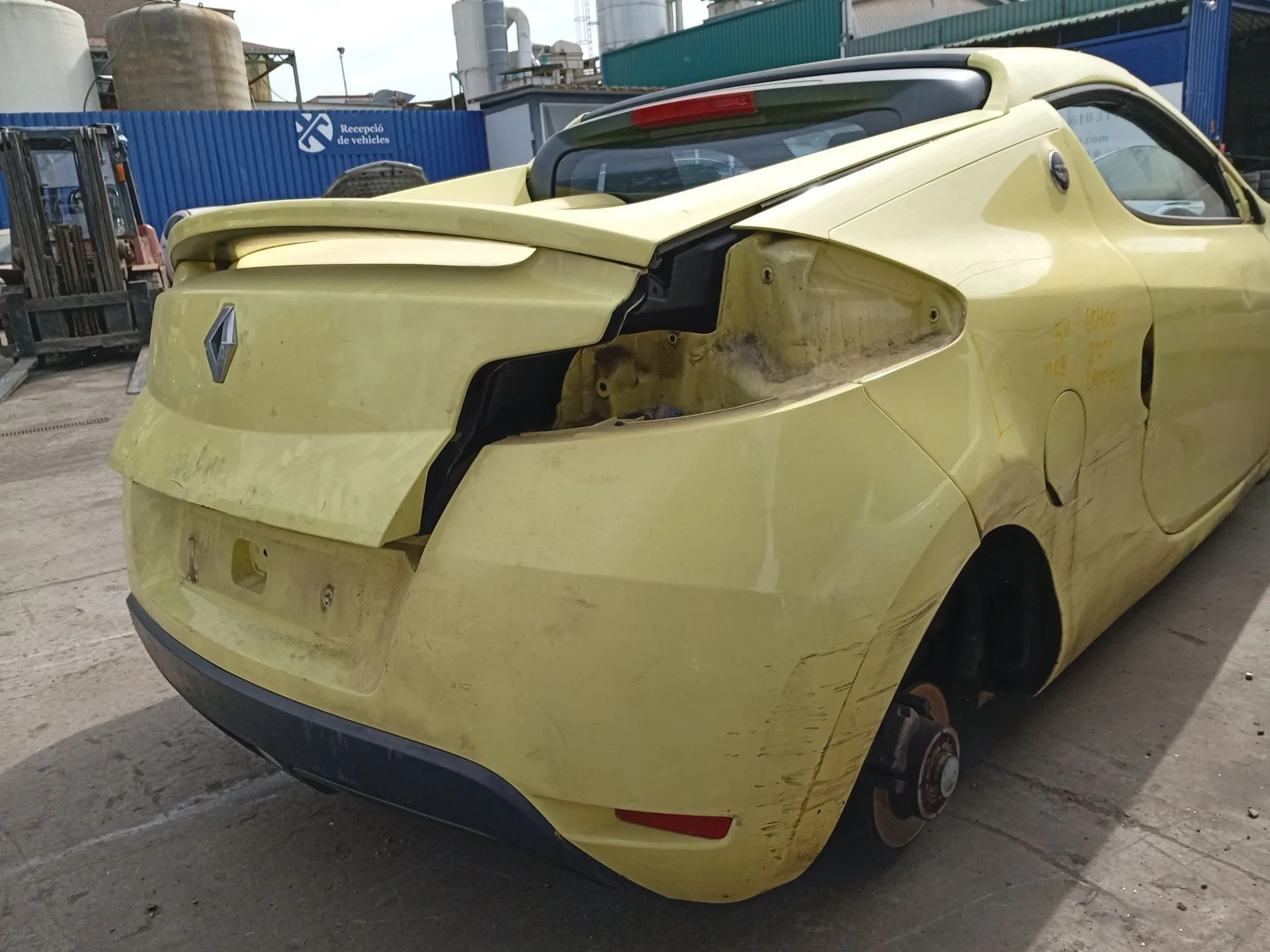 Paragolpes Trasero para Renault Wind (E4M_)