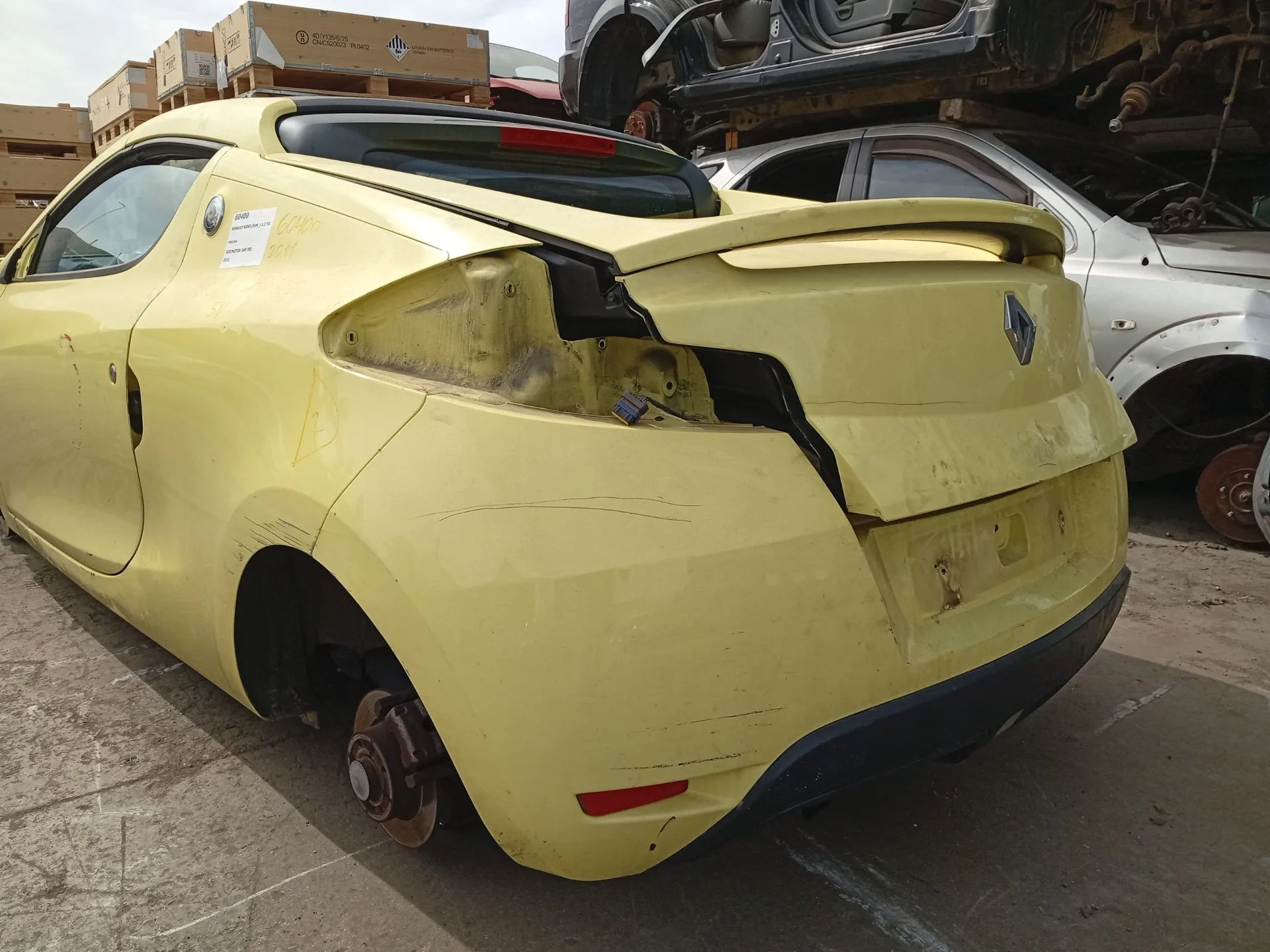 Paragolpes Trasero para Renault Wind (E4M_)