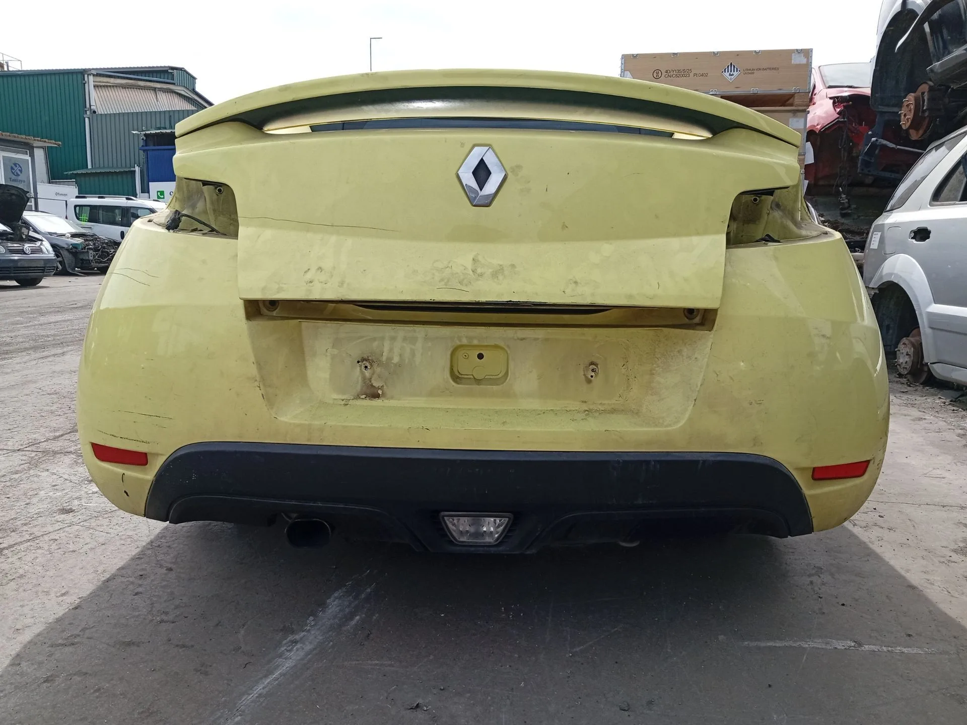 Refuerzo Paragolpes Trasero para Renault Wind (E4M_)