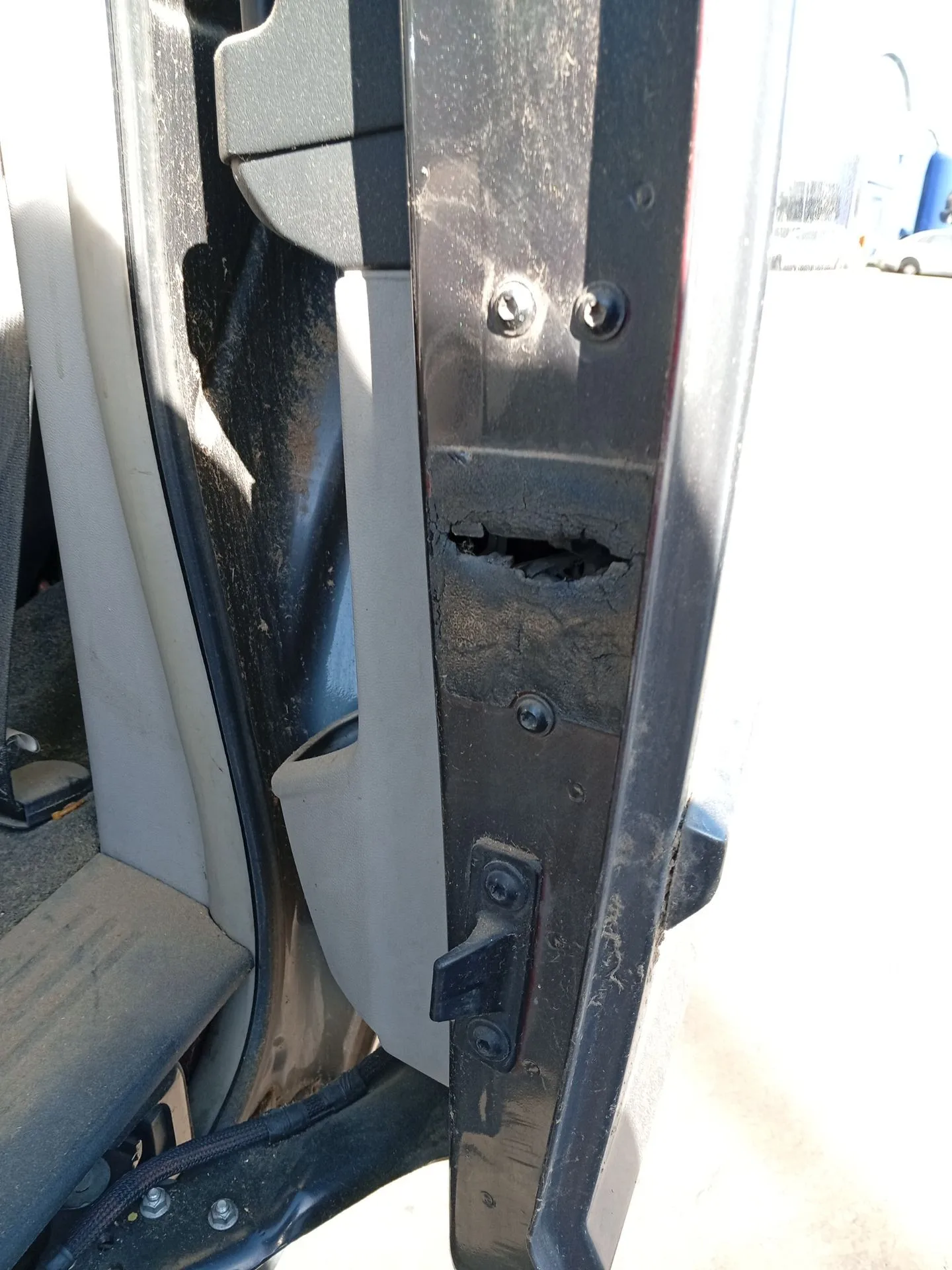 Cerradura Puerta Corredera Izquierda para Chrysler Grand Voyager V (Rt)