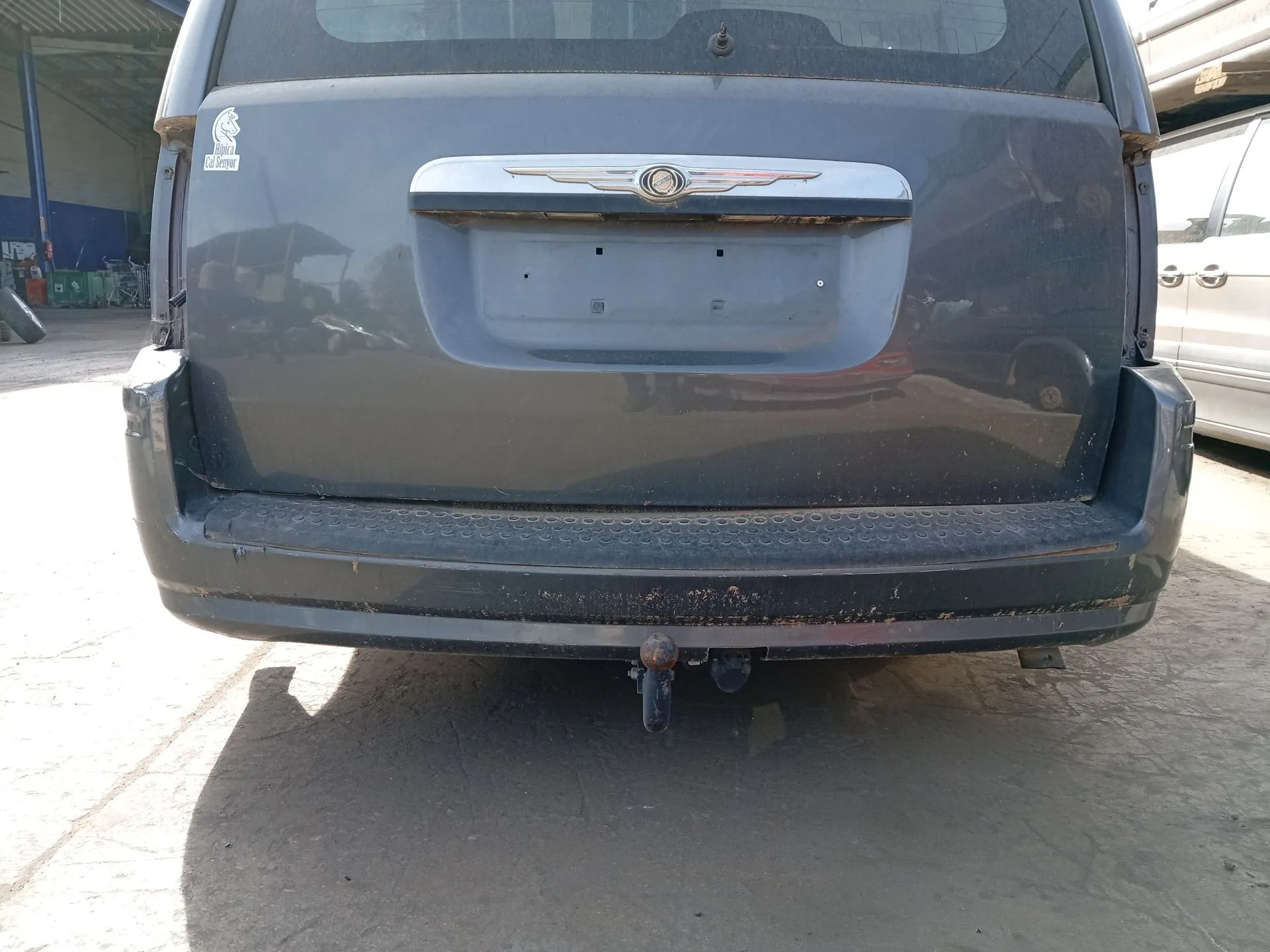 Paragolpes Trasero para Chrysler Grand Voyager V (Rt)
