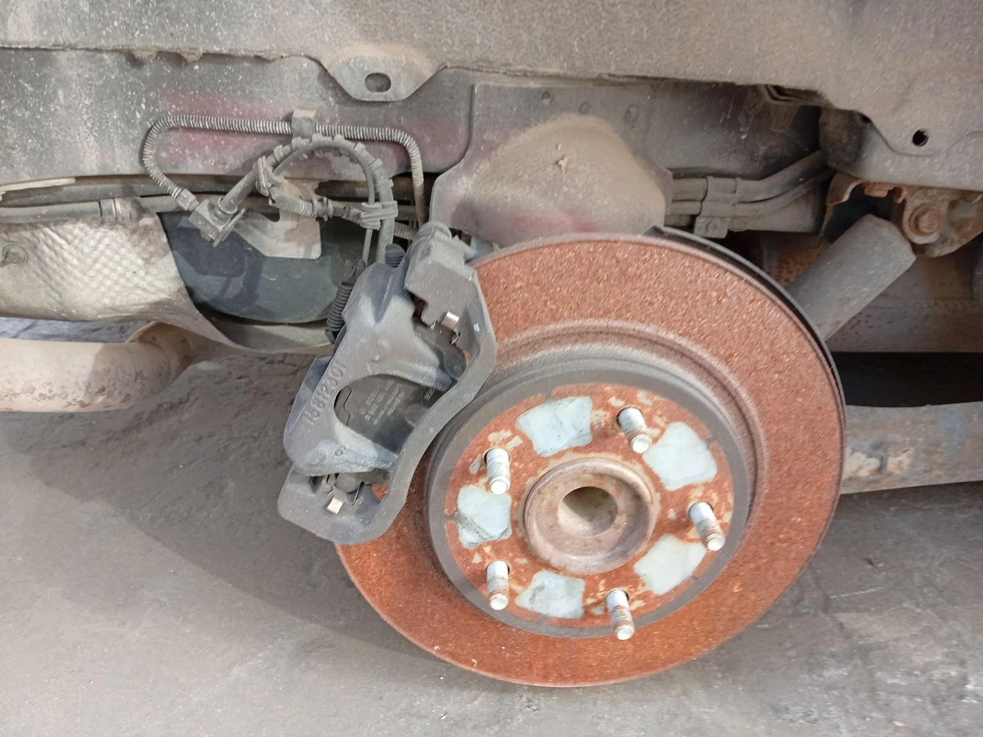 Pinza Freno Trasera Derecha para Chrysler Grand Voyager V (Rt)