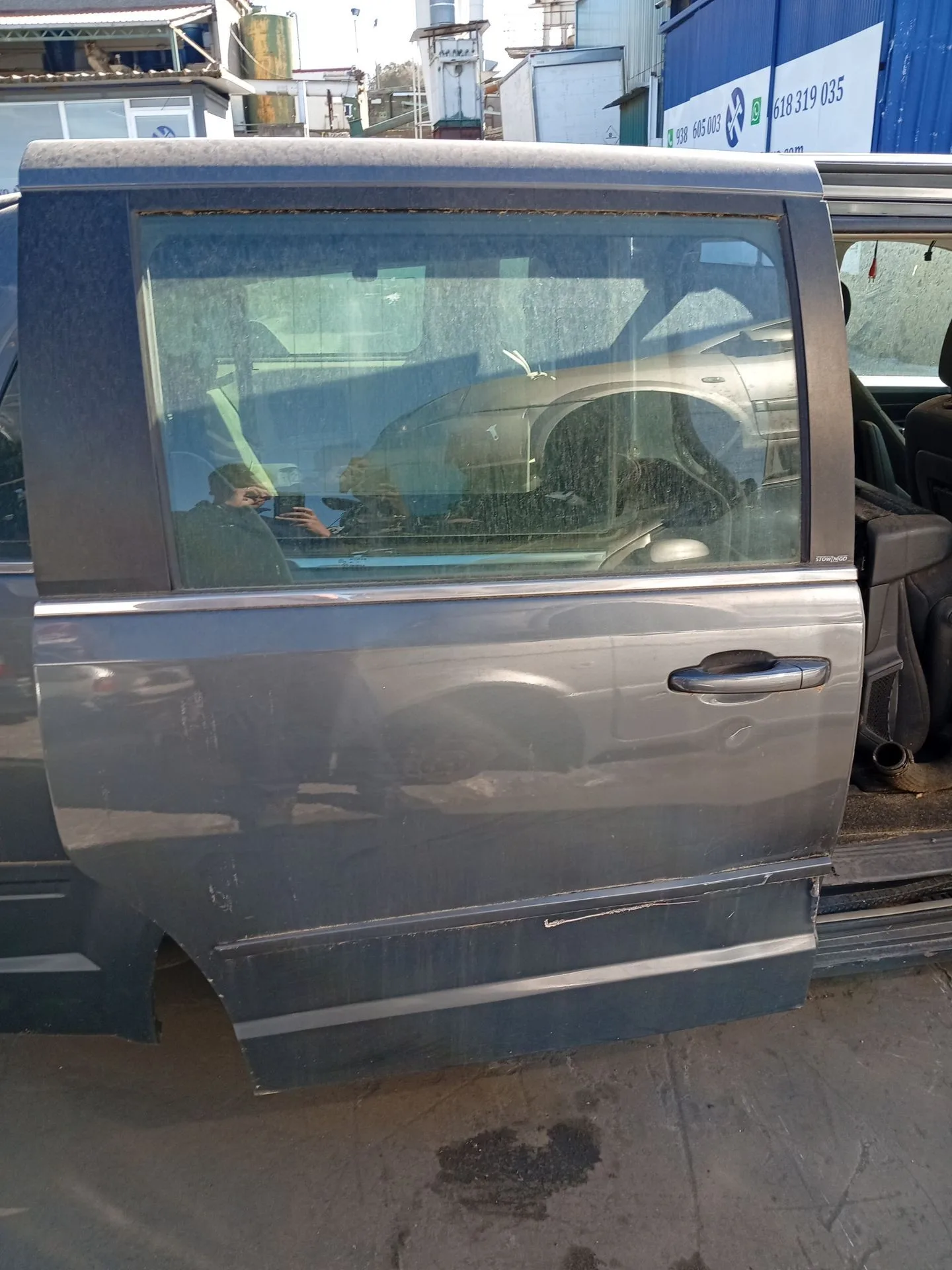 Puerta Lateral Corredera Derecha para Chrysler Grand Voyager V (Rt)
