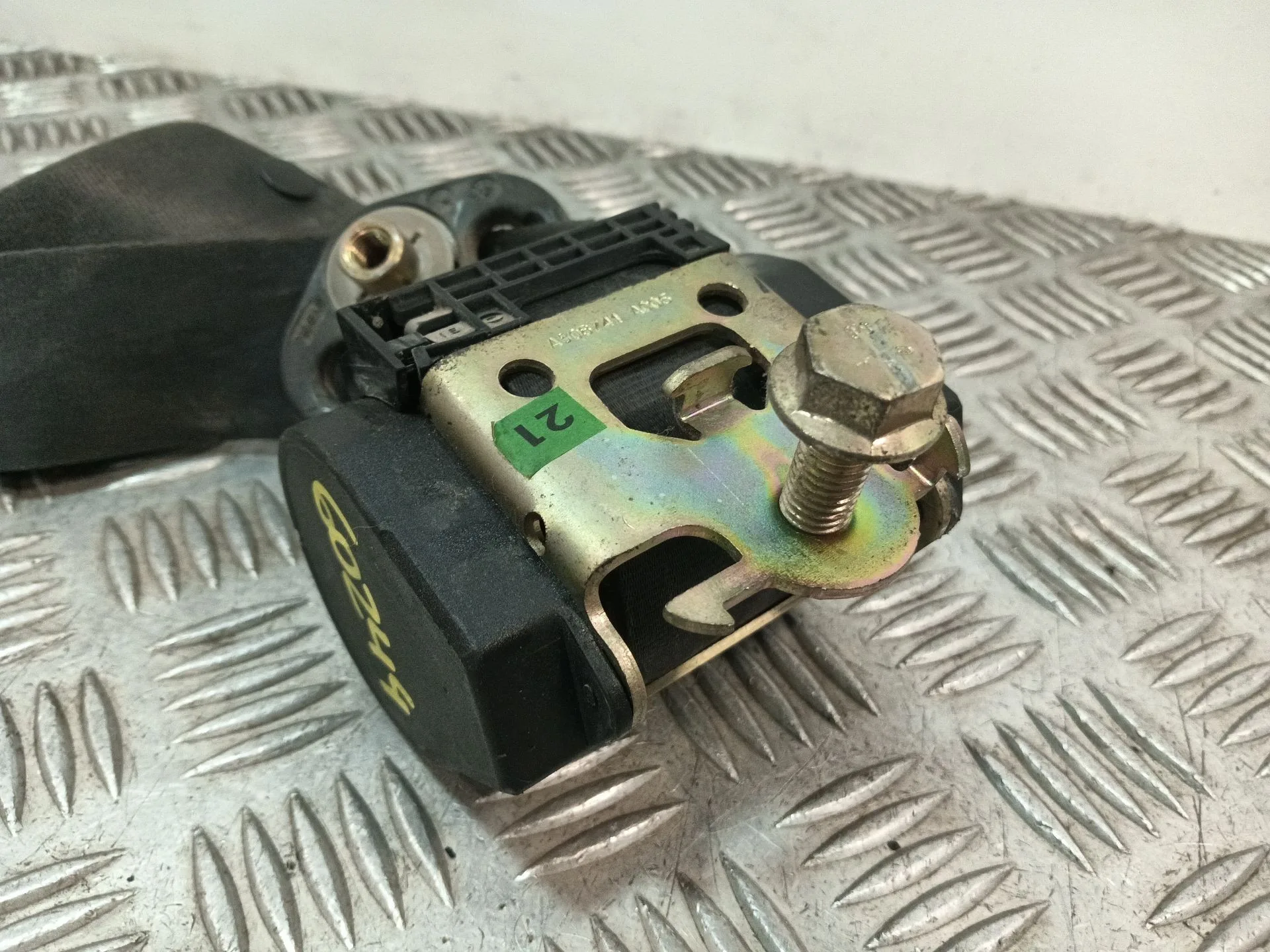 Cinturon Seguridad Delantero Izquierdo para Opel Vivaro A Furgoneta (X83)