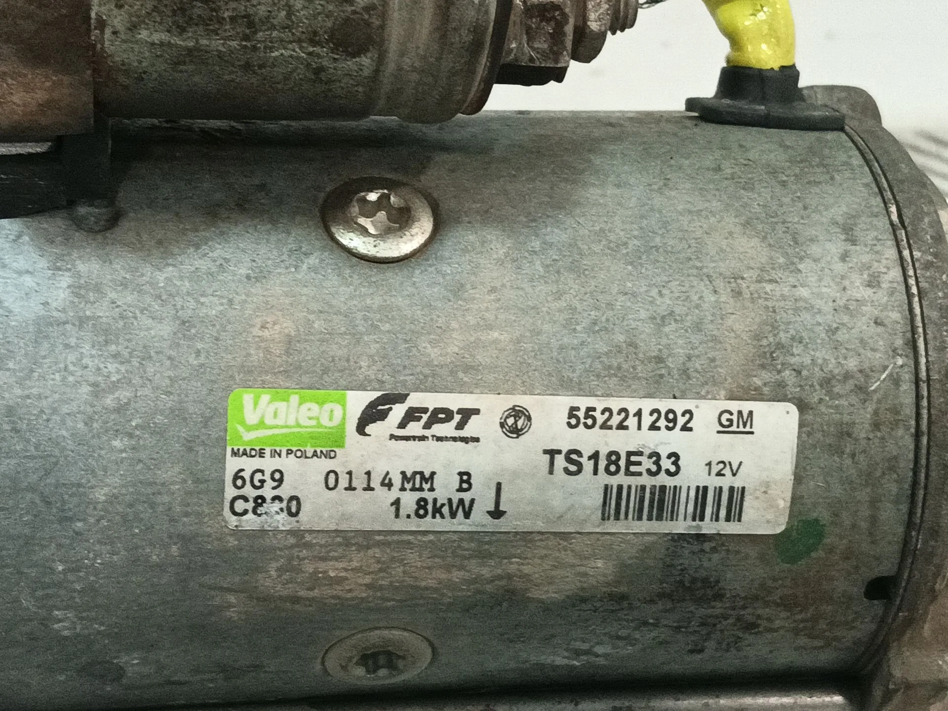 Motor Arranque para Opel Corsa D