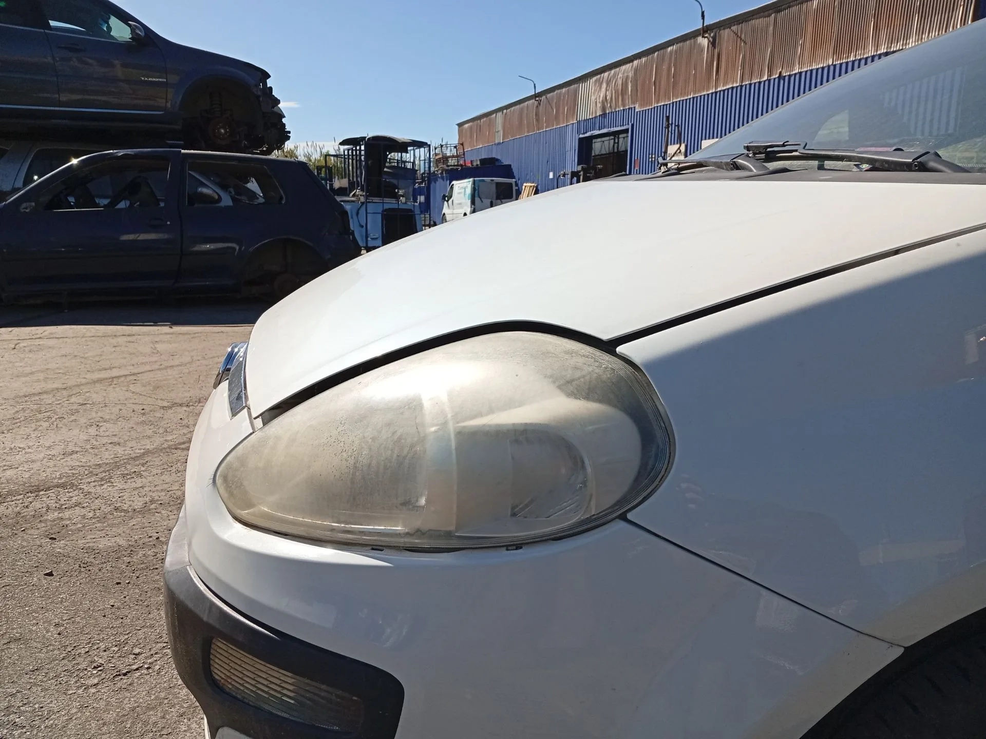 Faro Izquierdo para Fiat Grande Punto (199_)