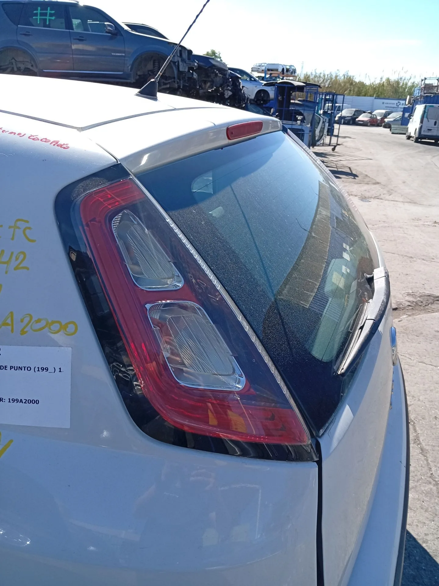 Piloto Trasero Izquierdo para Fiat Grande Punto (199_)