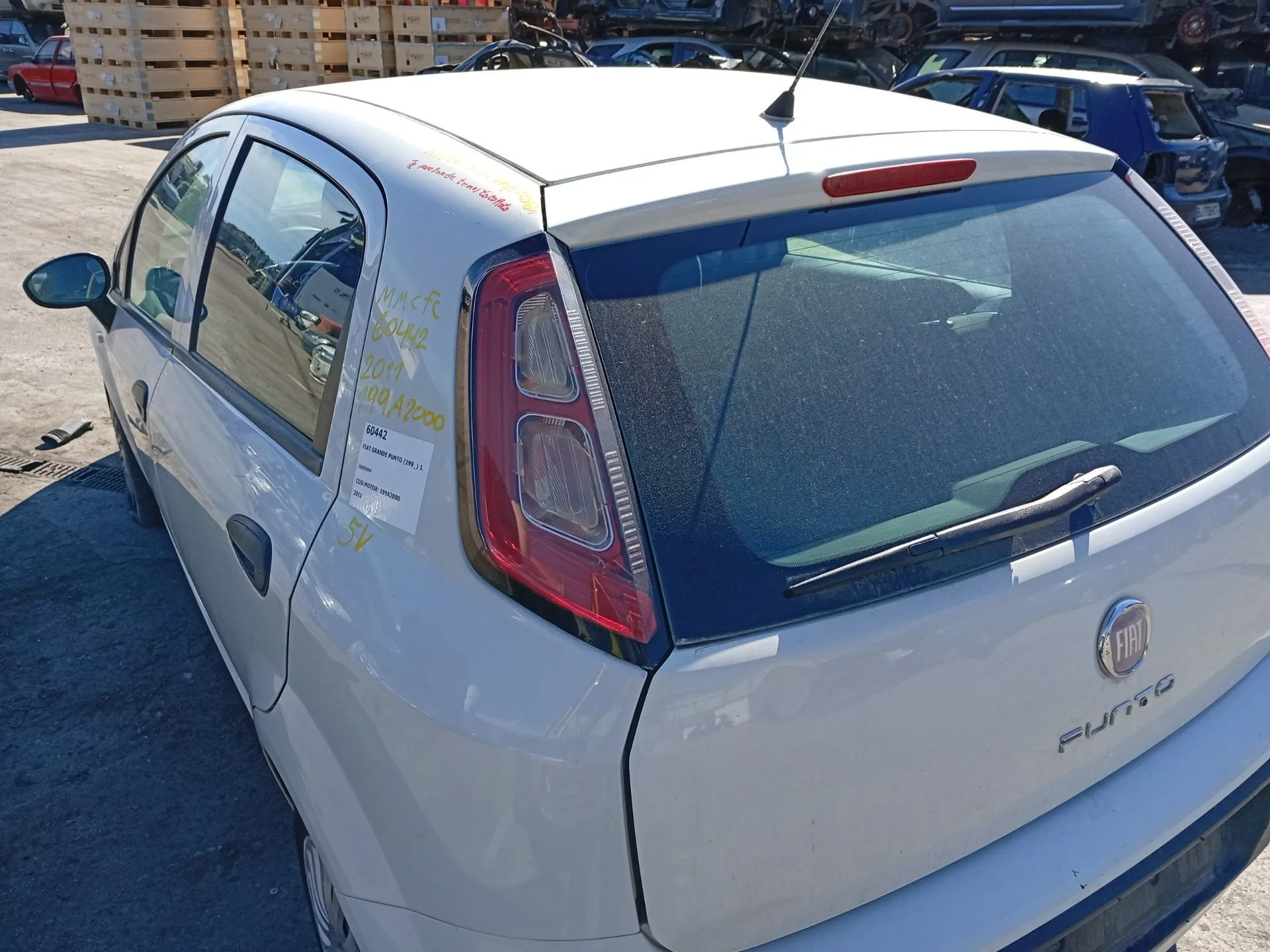 Piloto Trasero Izquierdo para Fiat Grande Punto (199_)