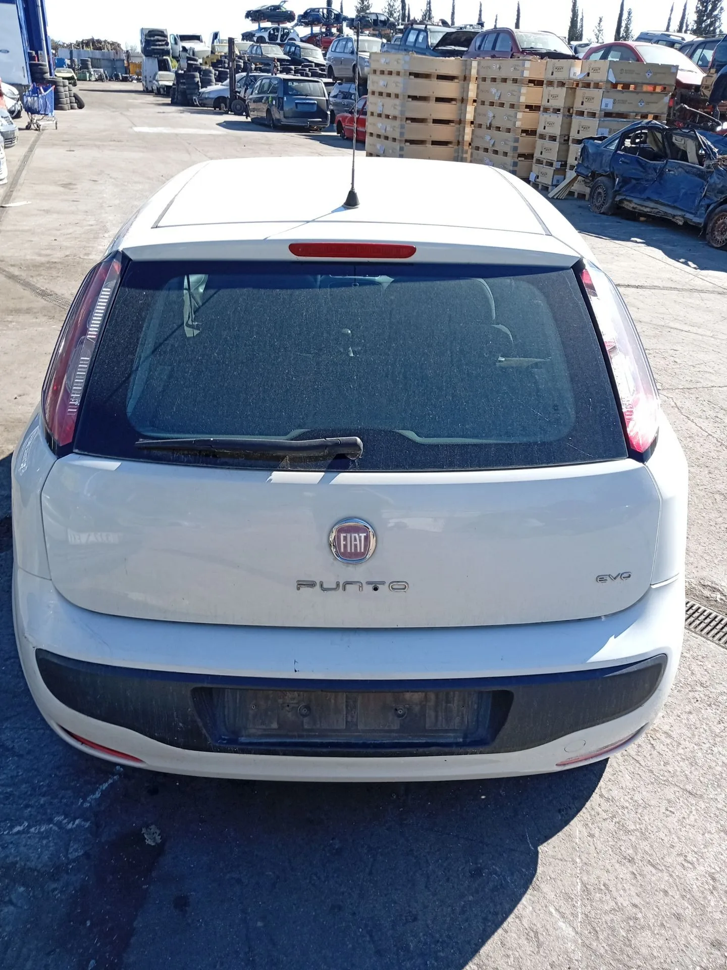 Porton Trasero para Fiat Grande Punto (199_)