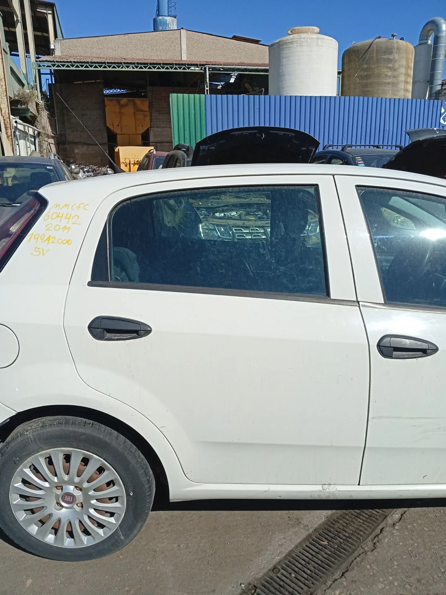 Puerta Trasera Derecha para Fiat Grande Punto (199_)