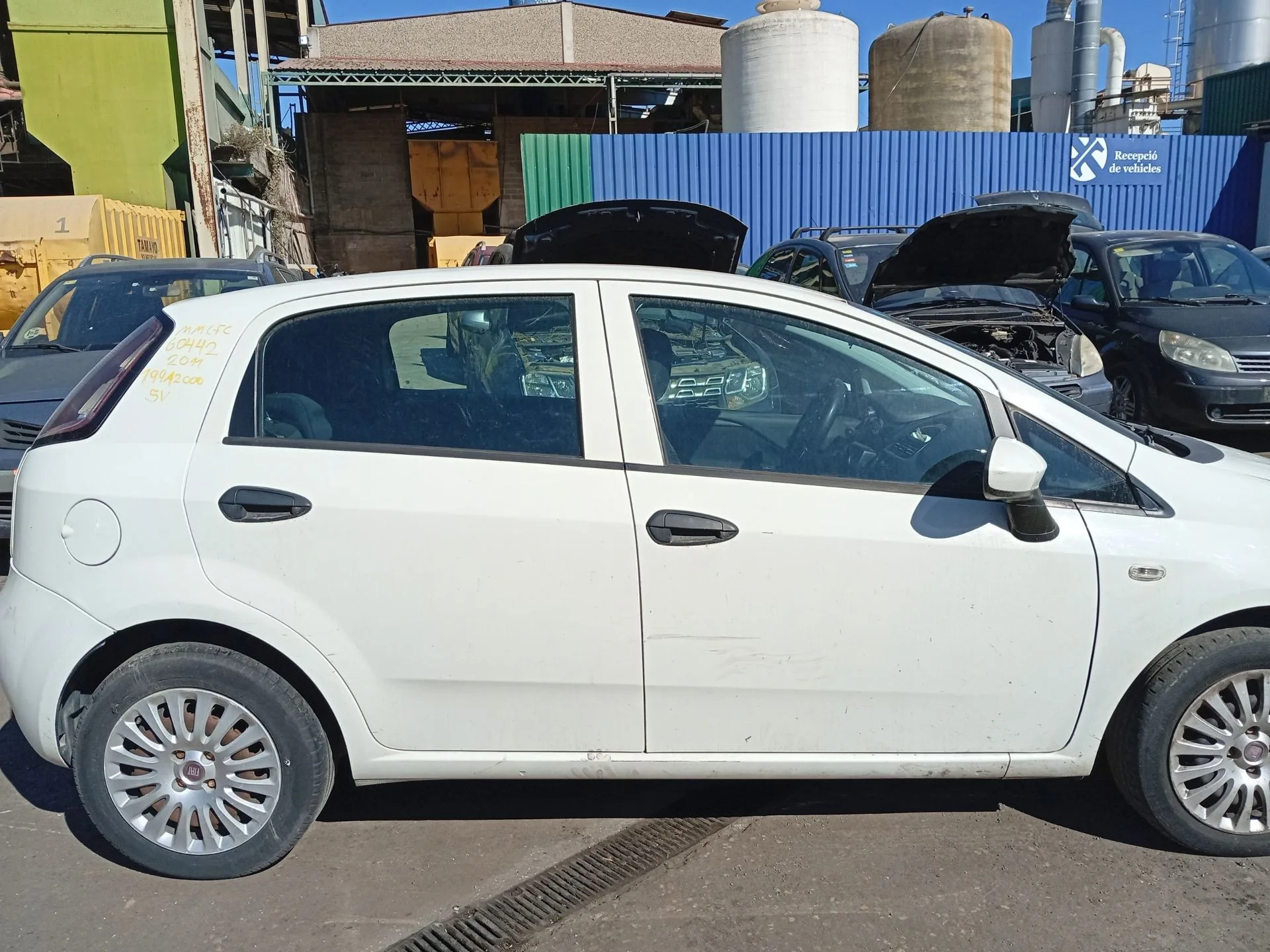 Puerta Trasera Derecha para Fiat Grande Punto (199_)