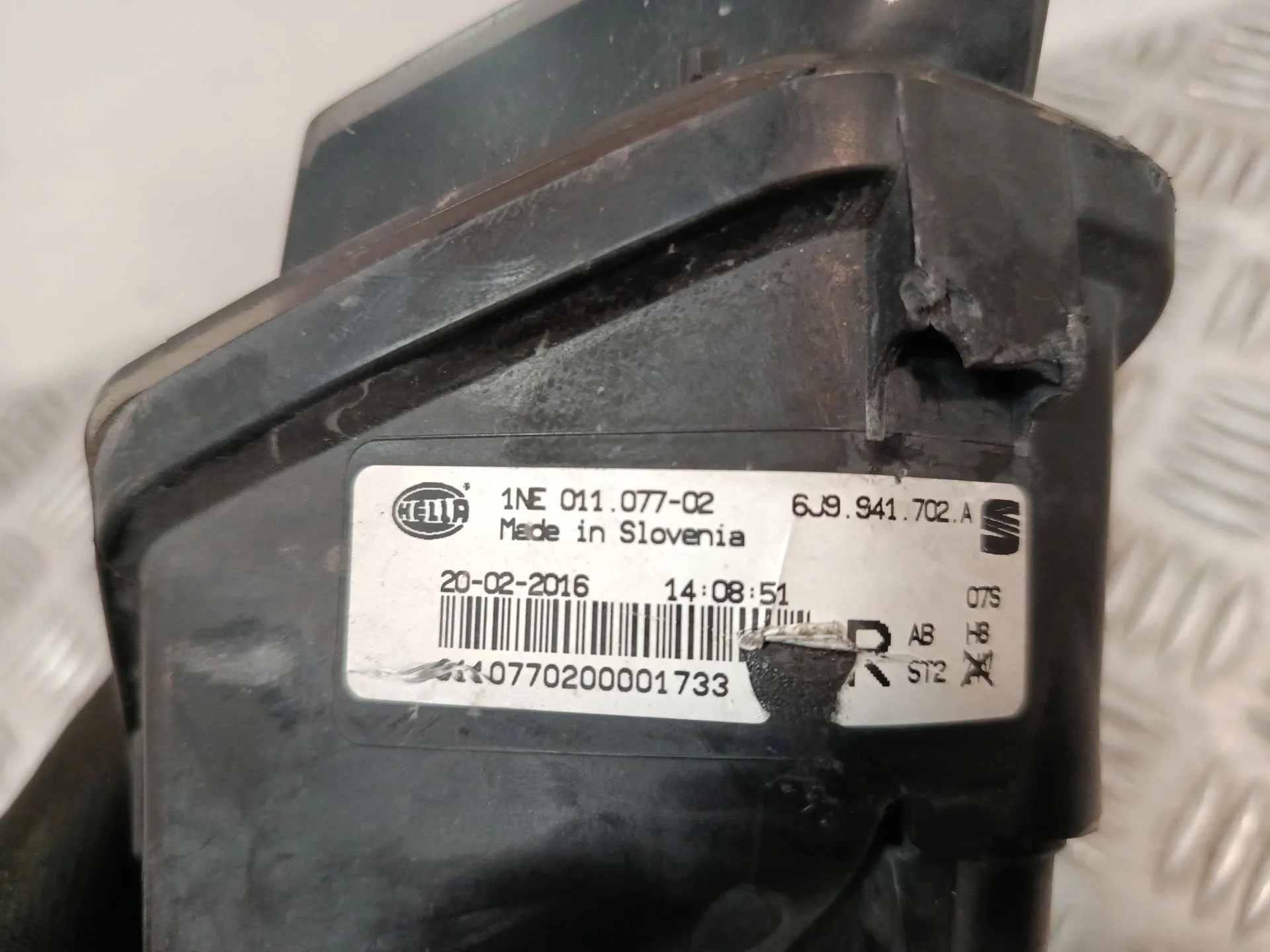 Faro Antiniebla Derecho para Seat Ibiza Iv St (6J8, 6P8)