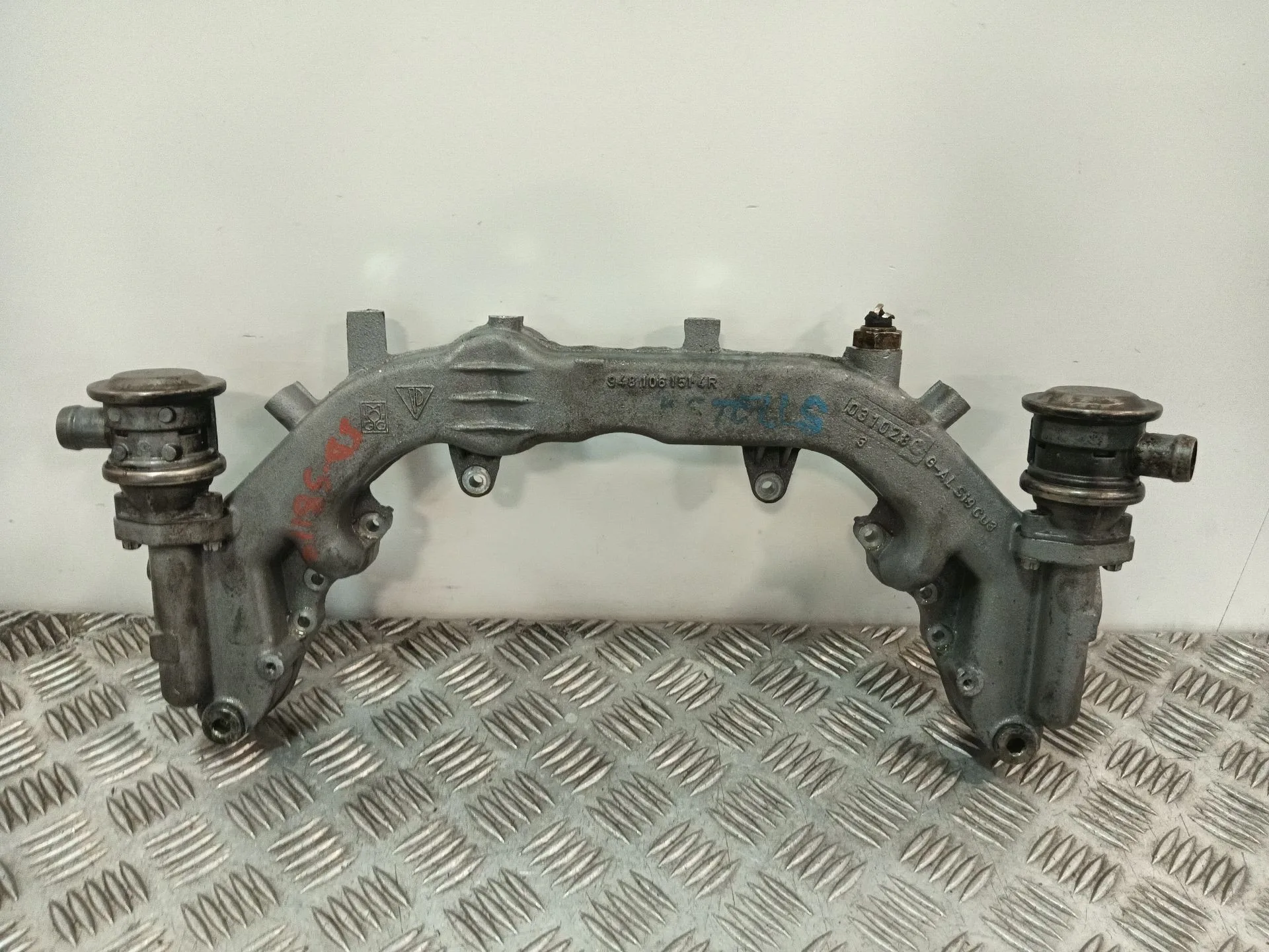 Enfriador Egr para Porsche Cayenne (Typ 9Pa)