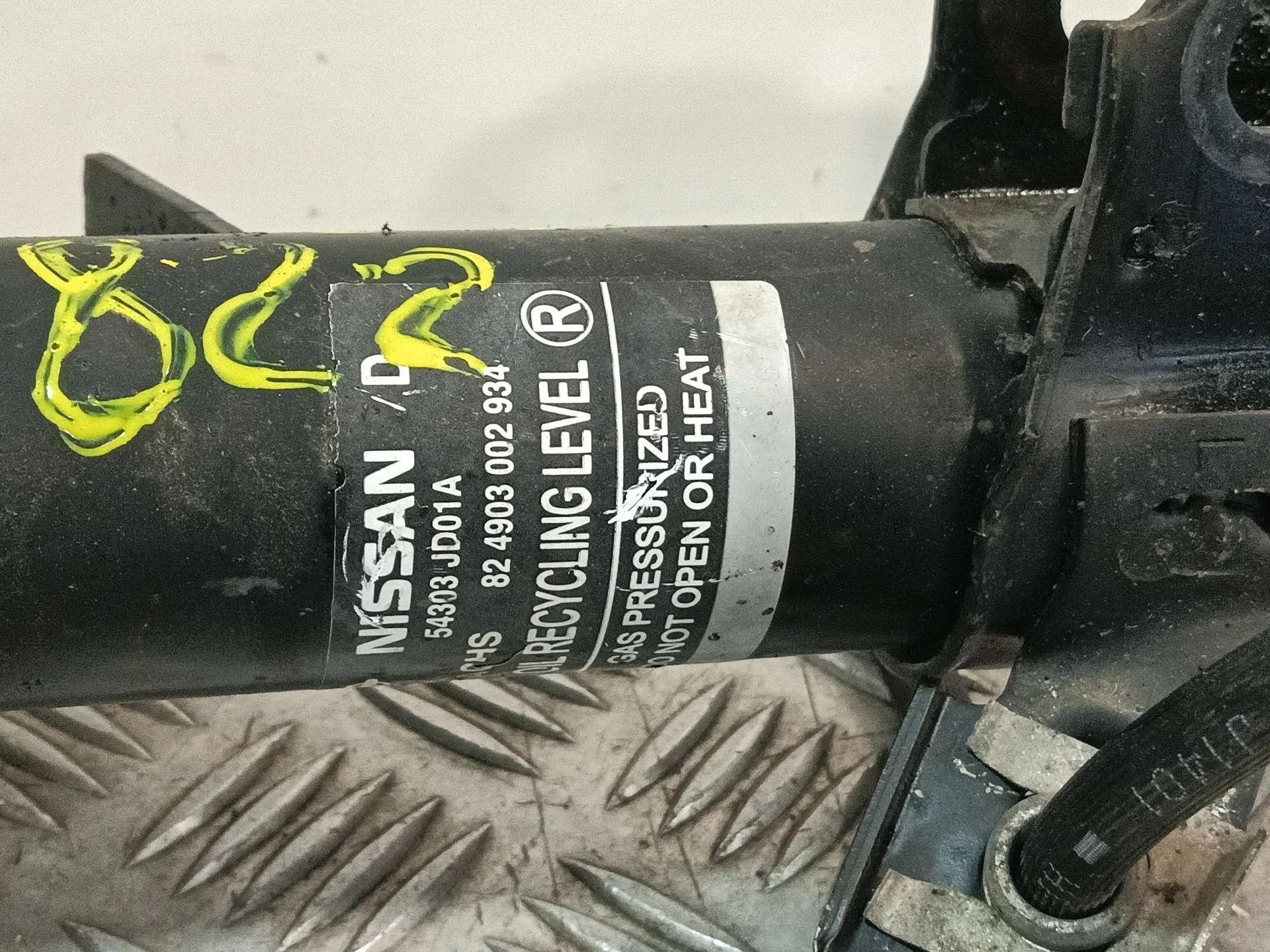 Amortiguador Delantero Izquierdo para Nissan Qashqai I (J10, Nj10)