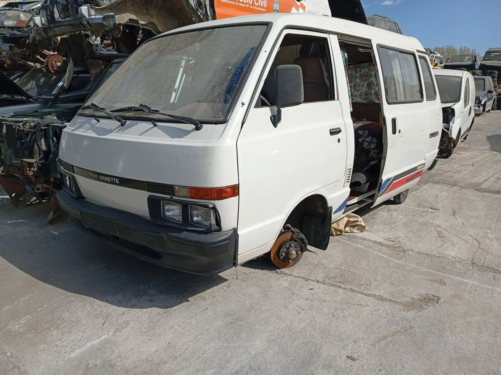 Barra Estabilizadora Delantera para Nissan Vanette Furgoneta (_C22)