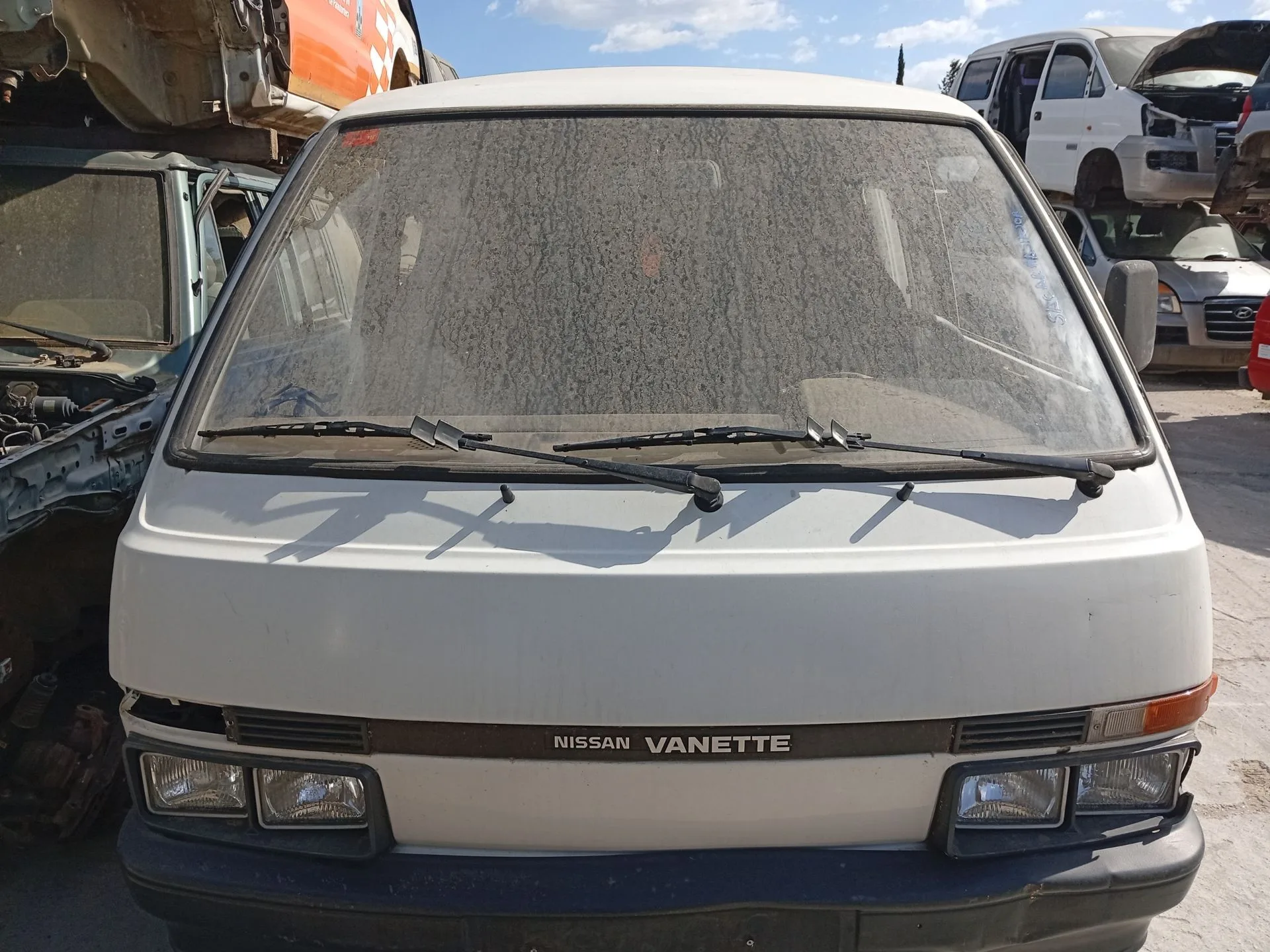 Motor Limpia Delantero para Nissan Vanette Furgoneta (_C22)