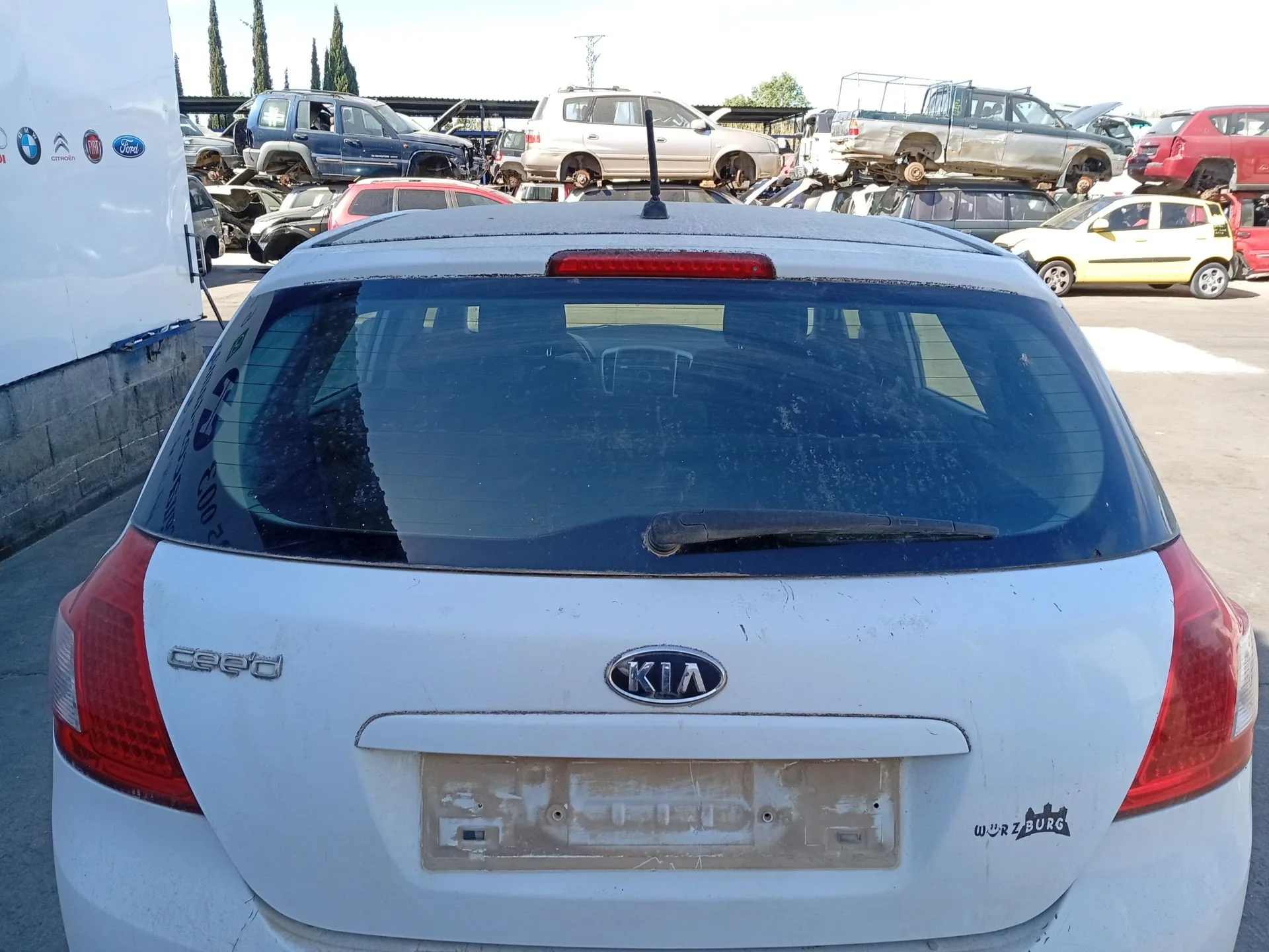 Motor Limpia Trasero para Kia Cee'd Hatchback (Ed)