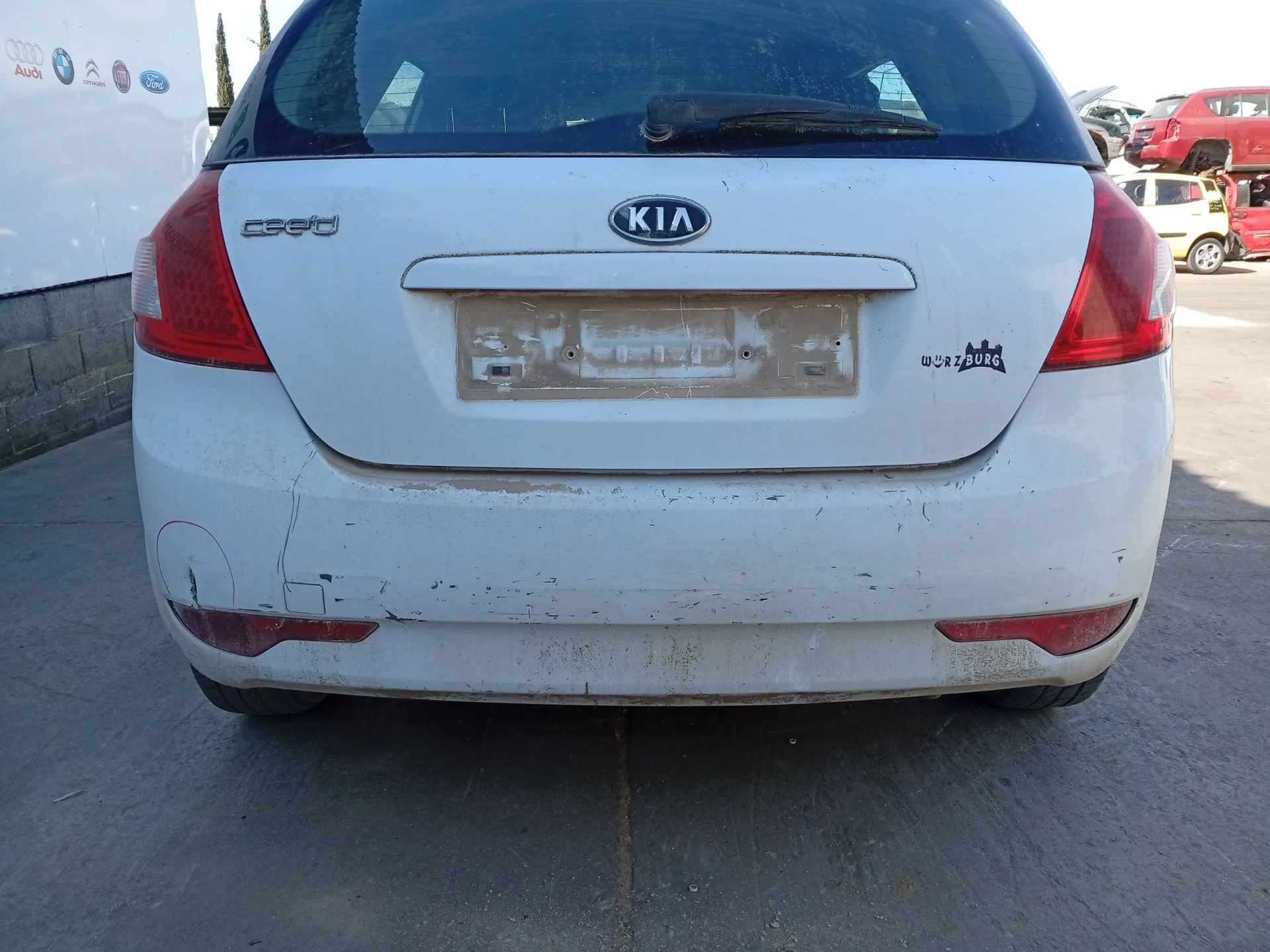 Paragolpes Trasero para Kia Cee'd Hatchback (Ed)
