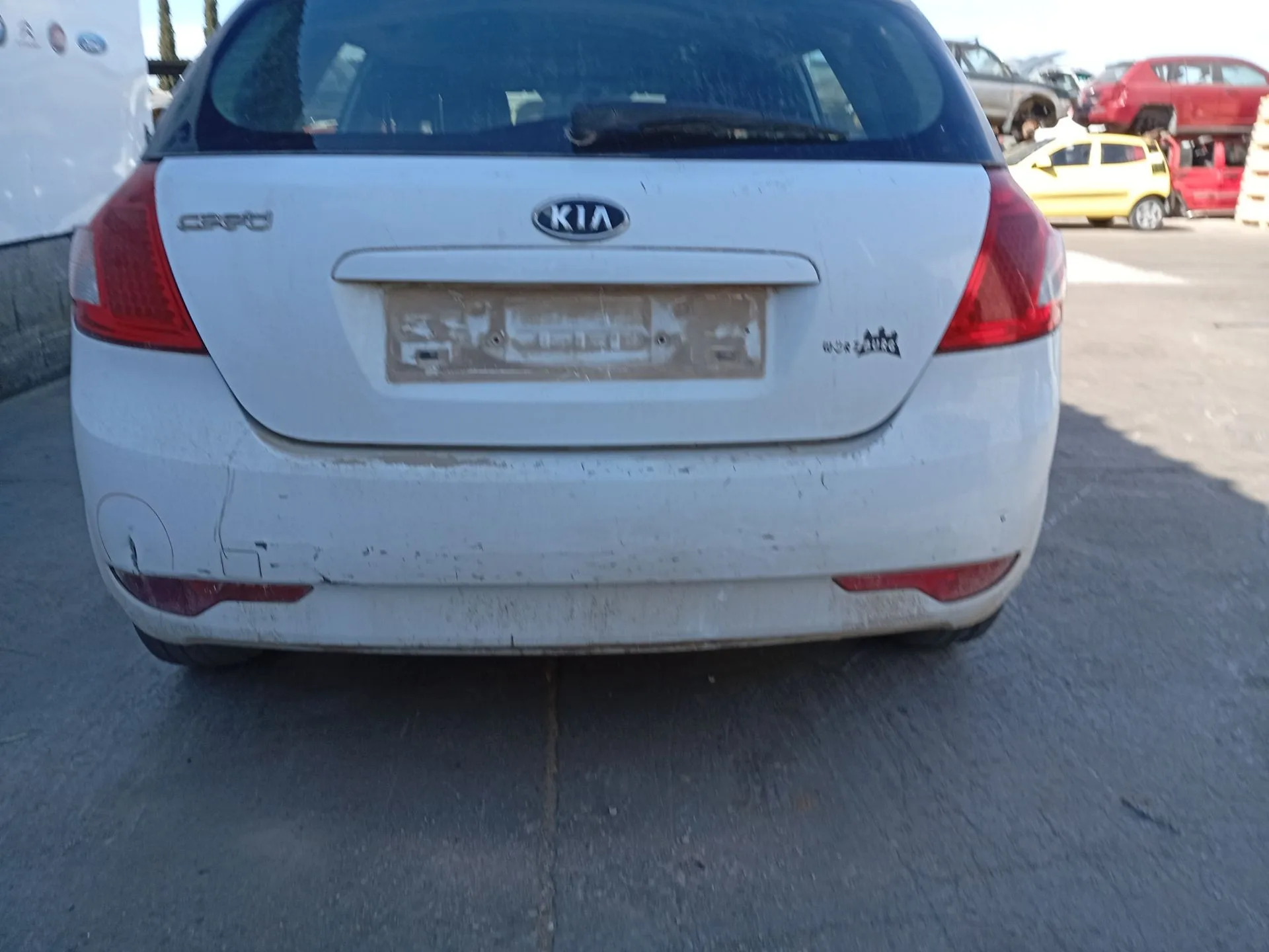 Refuerzo Paragolpes Trasero para Kia Cee'd Hatchback (Ed)