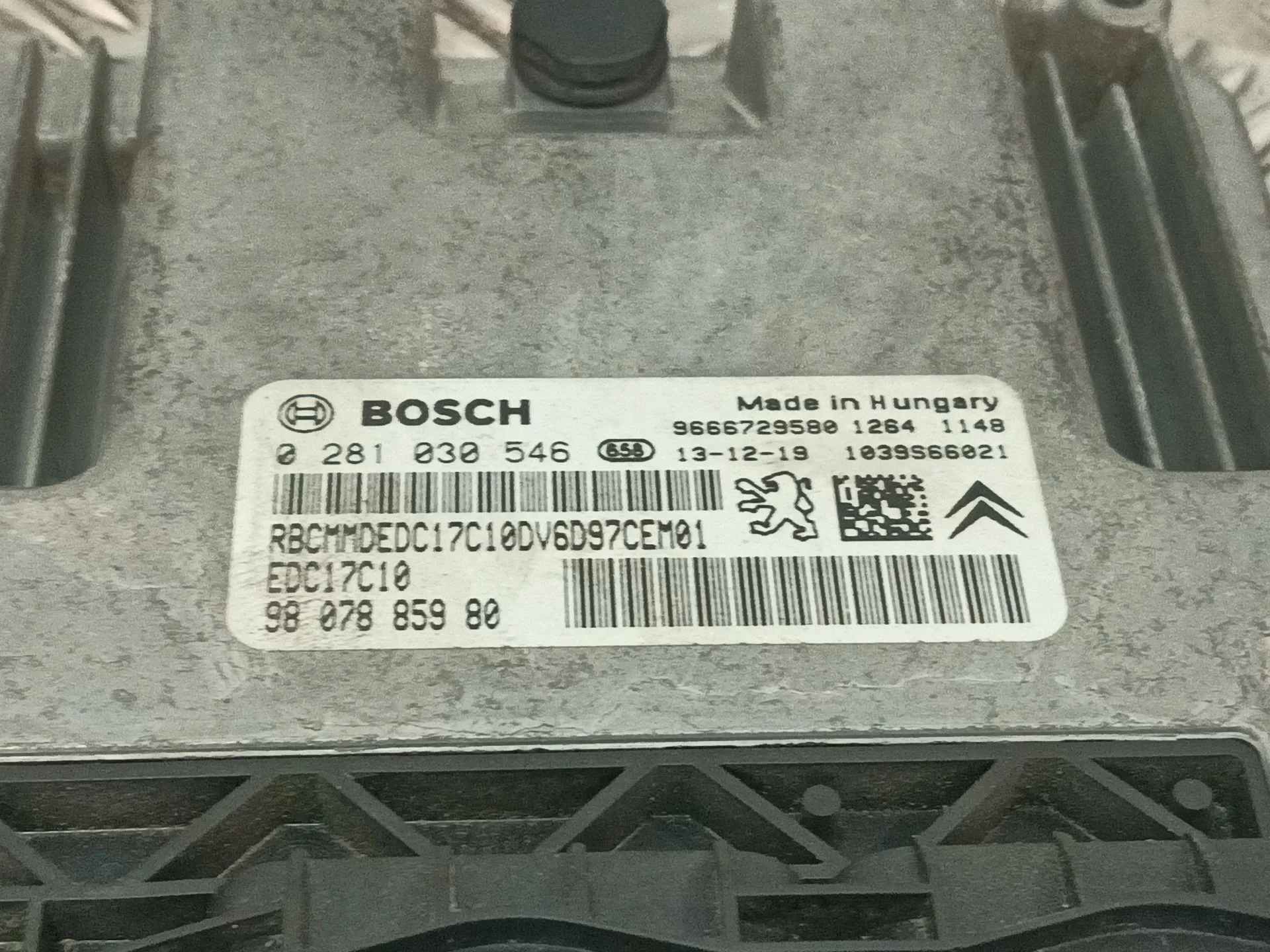 Centralita Motor Uce para Peugeot 308 Sw I (4E_, 4H_)