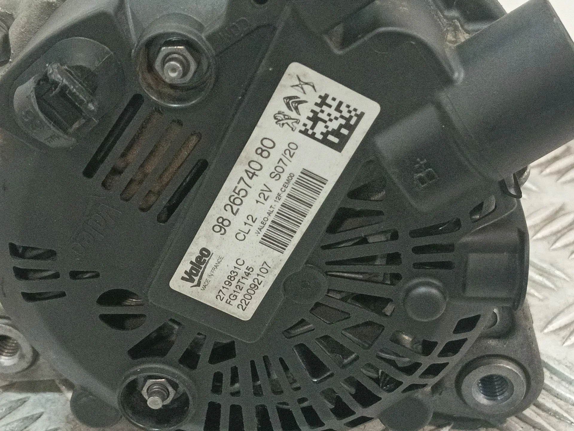 Alternador para Opel Crossland X / Crossland (P17, P2Qo)