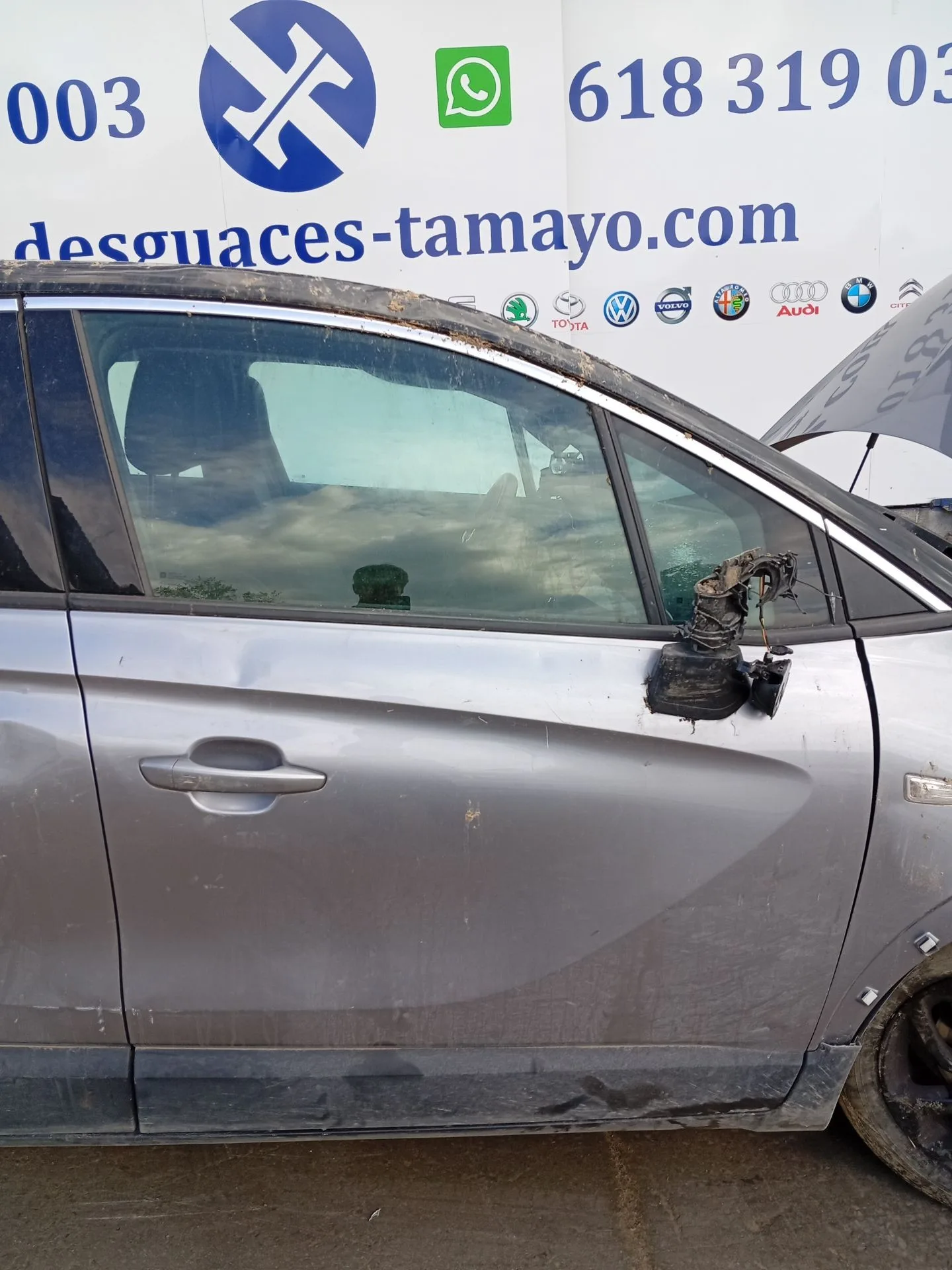 Puerta Delantera Derecha para Opel Crossland X / Crossland (P17, P2Qo)