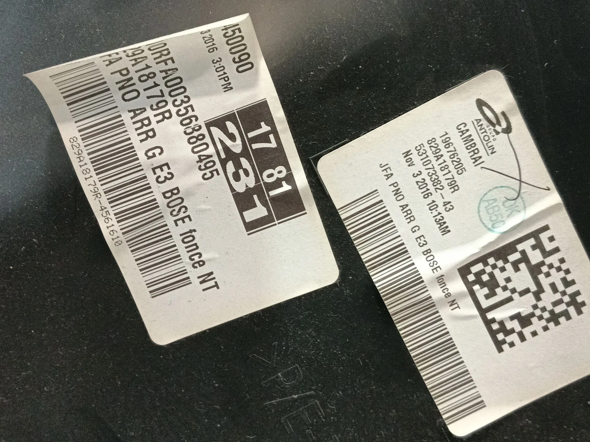 Guarnecido Puerta Trasera Izquierda para Renault Scenic Iv (J9_)