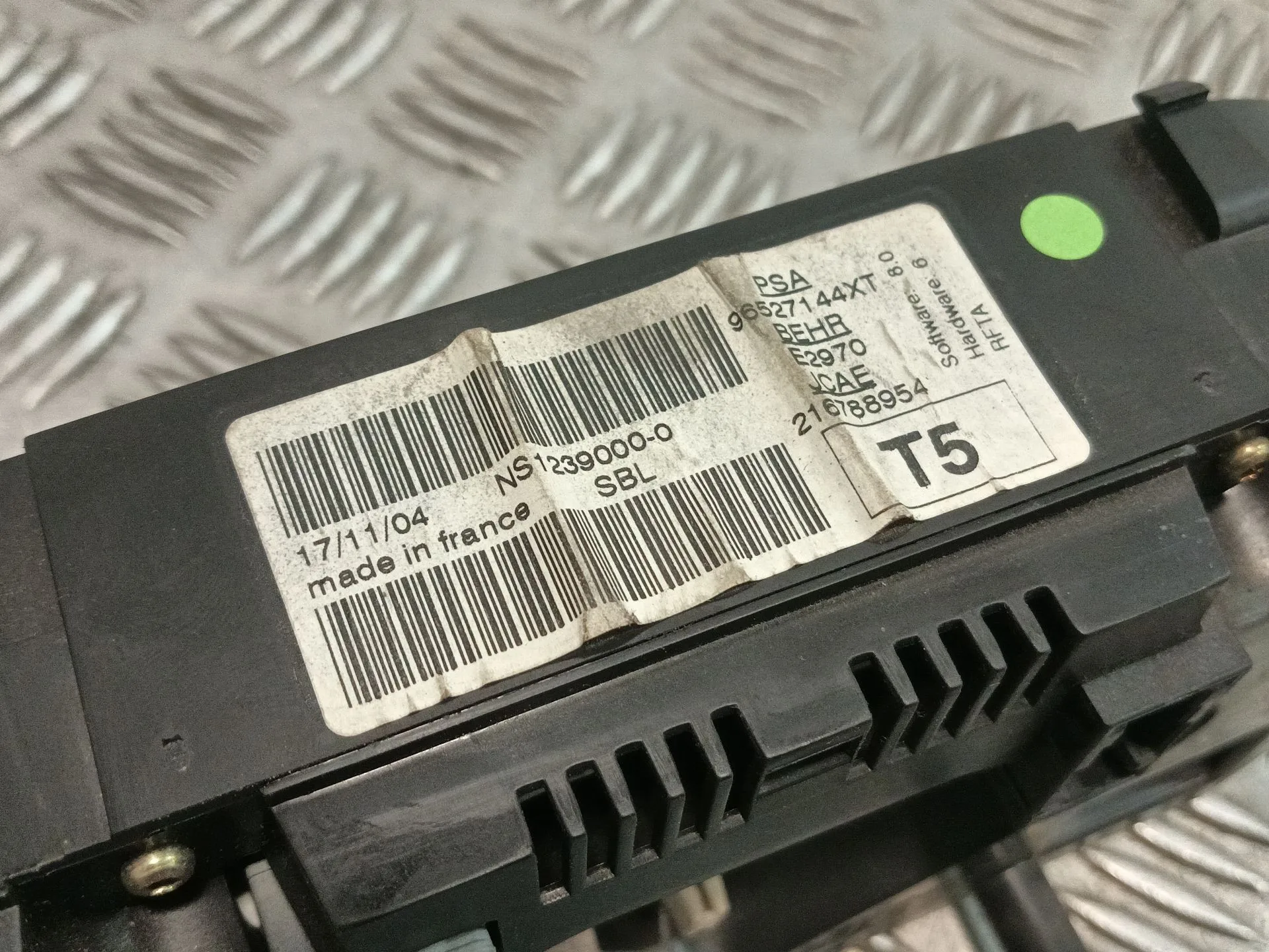 Mando Climatizador para Peugeot 307 Cc (3B)