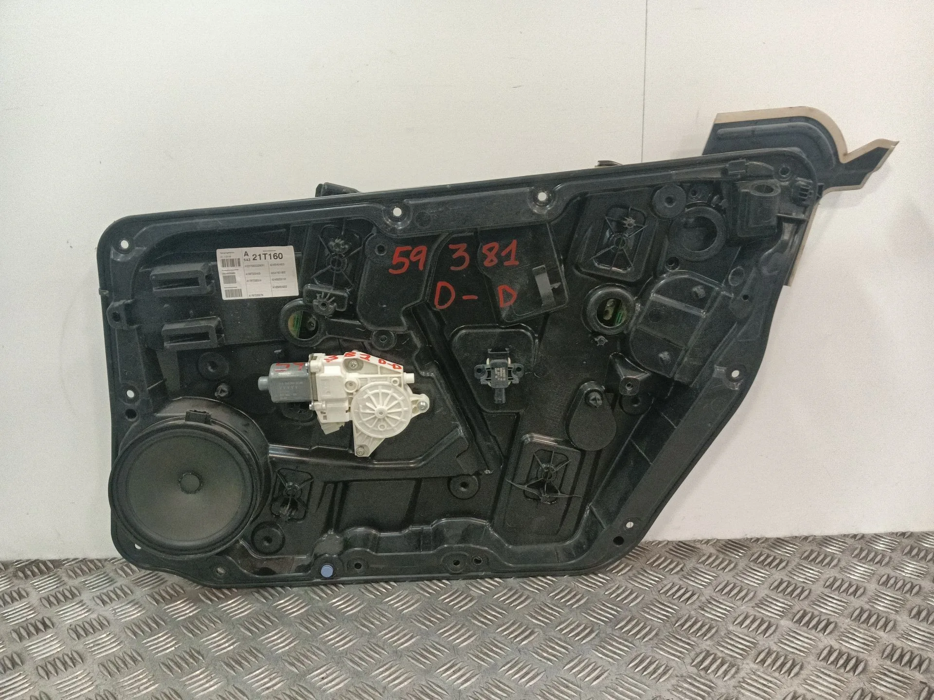 Elevalunas Delantero Derecho para Mercedes-Benz Clase A (W176)