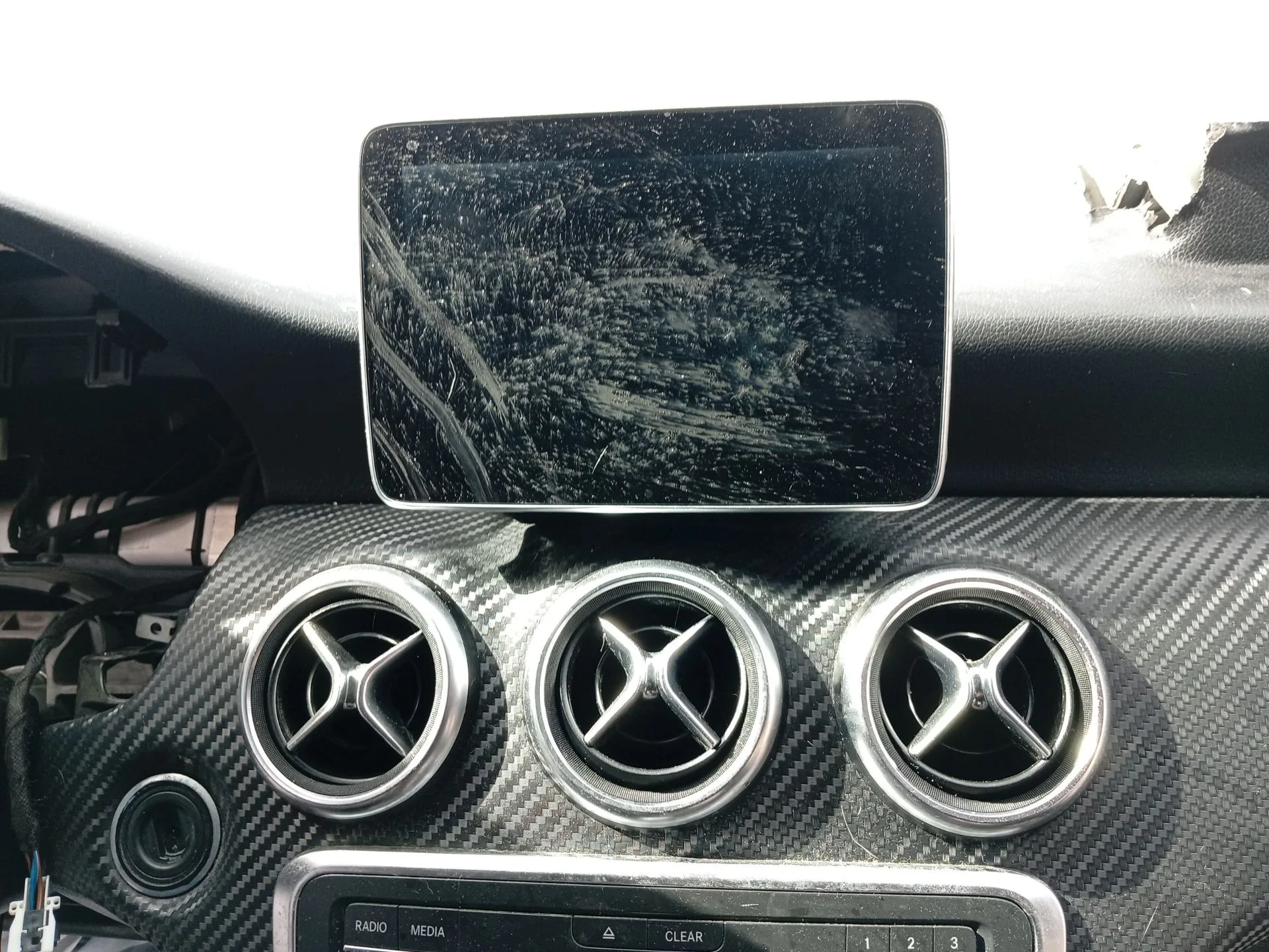 Pantalla / Mando Multifuncion para Mercedes-Benz Clase A (W176)