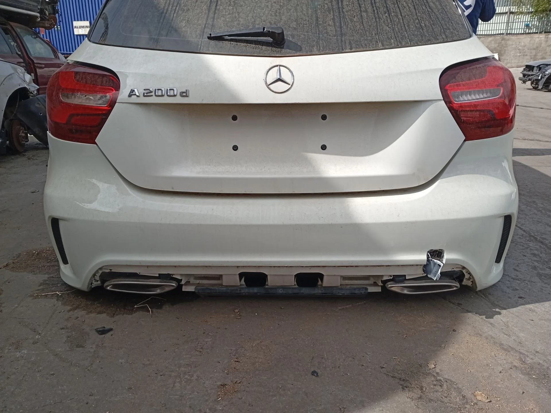 Paragolpes Trasero para Mercedes-Benz Clase A (W176)
