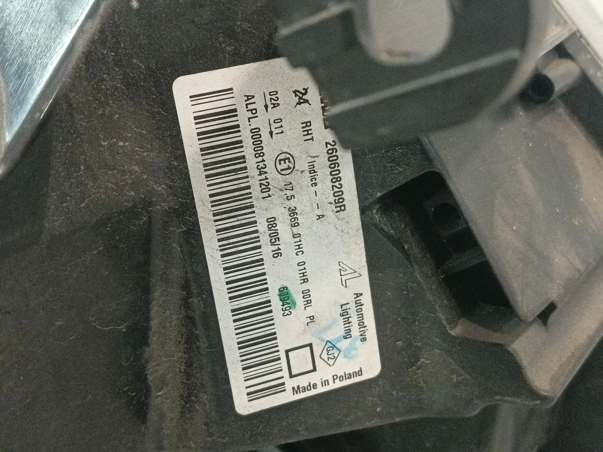 Faro Izquierdo para Dacia Duster (Hs_)
