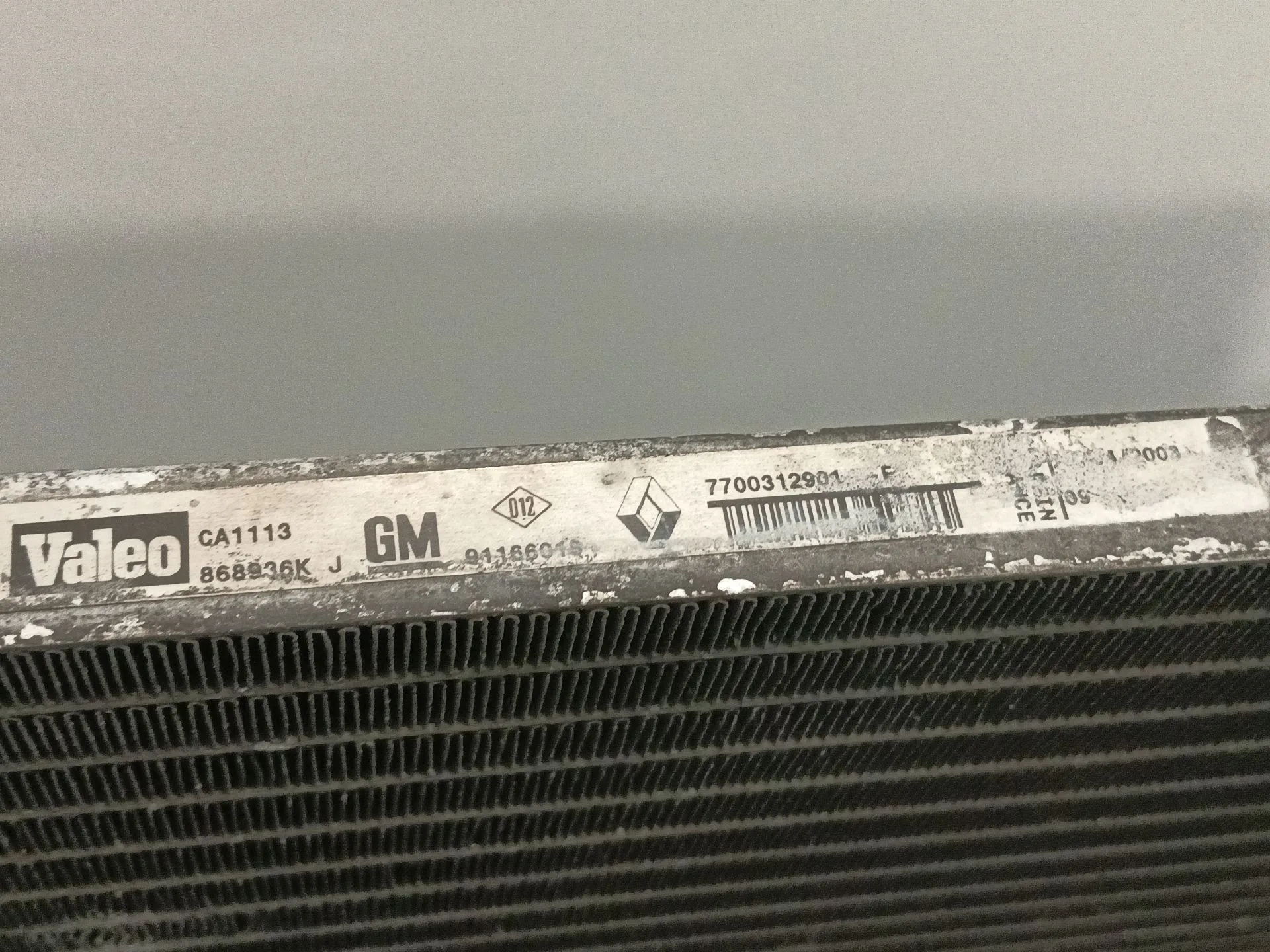 Condensador / Radiador Aire Acondicionado para Renault Trafic Ii Furgoneta (Fl)
