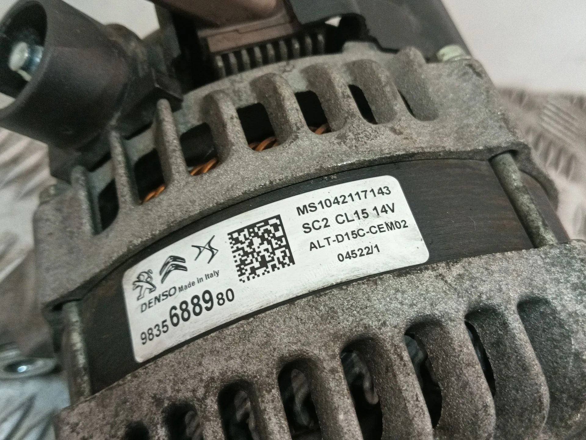 Alternador para Citroën C3 Iii (Sx)