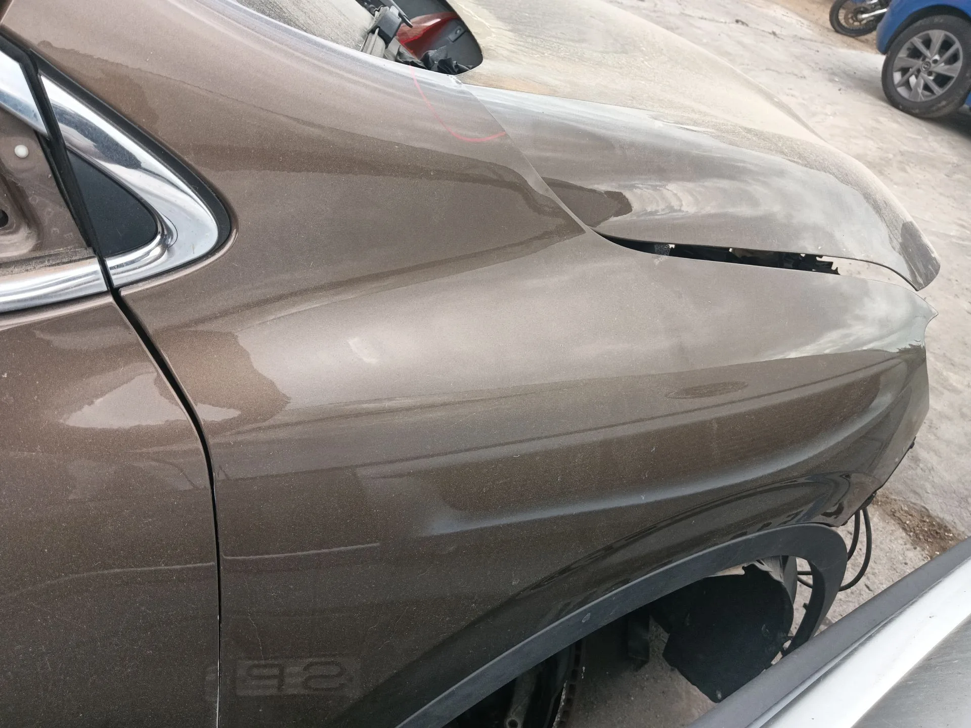 Aleta Delantera Derecha para Renault Kadjar (Ha_, Hl_)