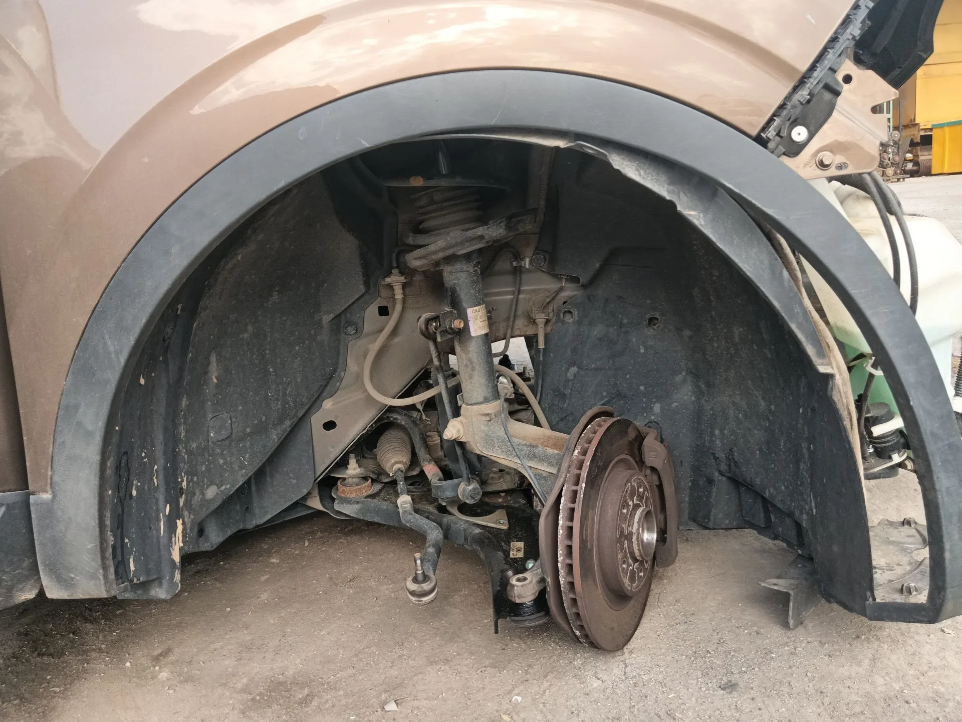 Paso De Rueda Delantero Derecho para Renault Kadjar (Ha_, Hl_)