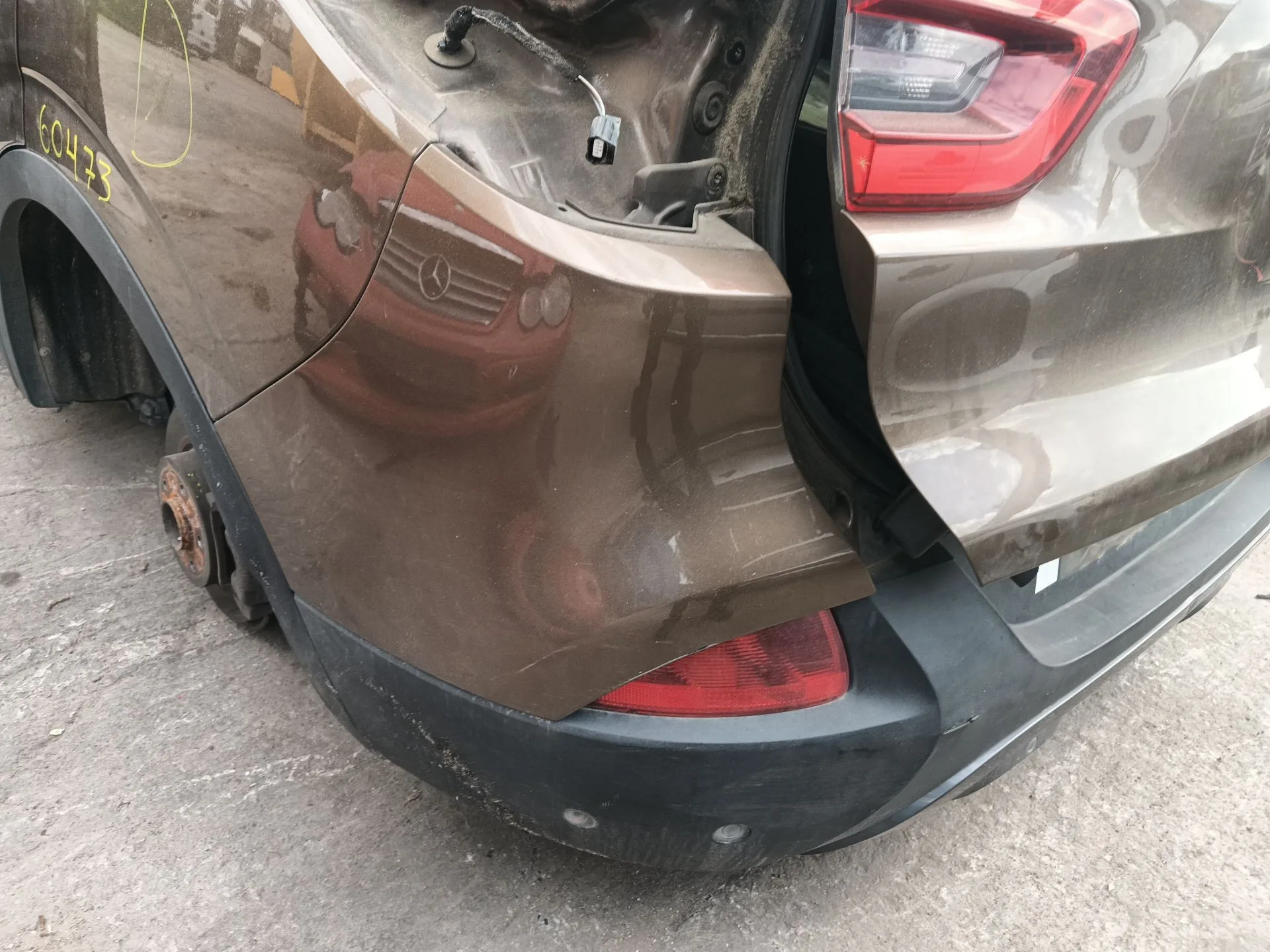 Paragolpes Trasero para Renault Kadjar (Ha_, Hl_)