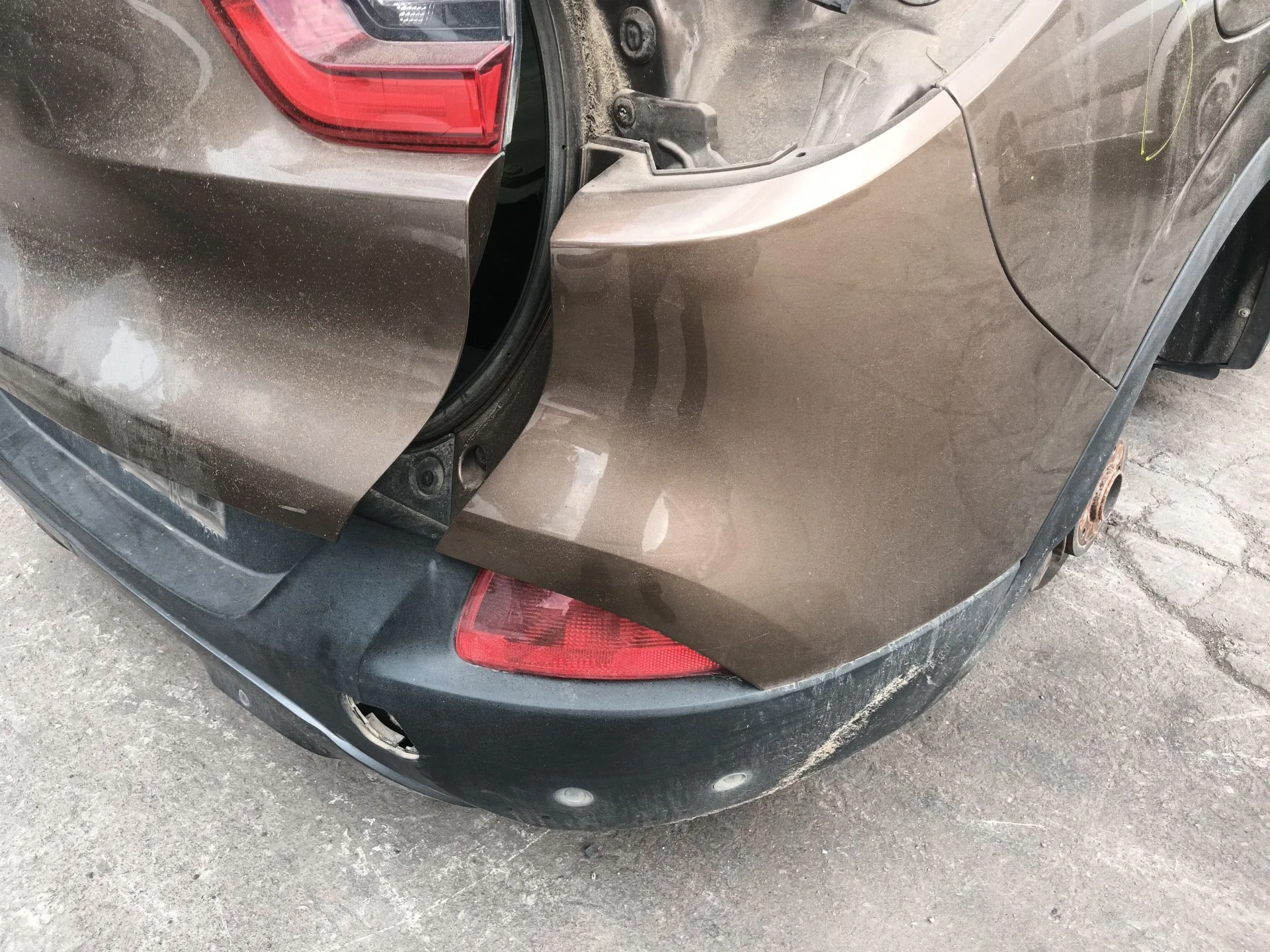 Paragolpes Trasero para Renault Kadjar (Ha_, Hl_)