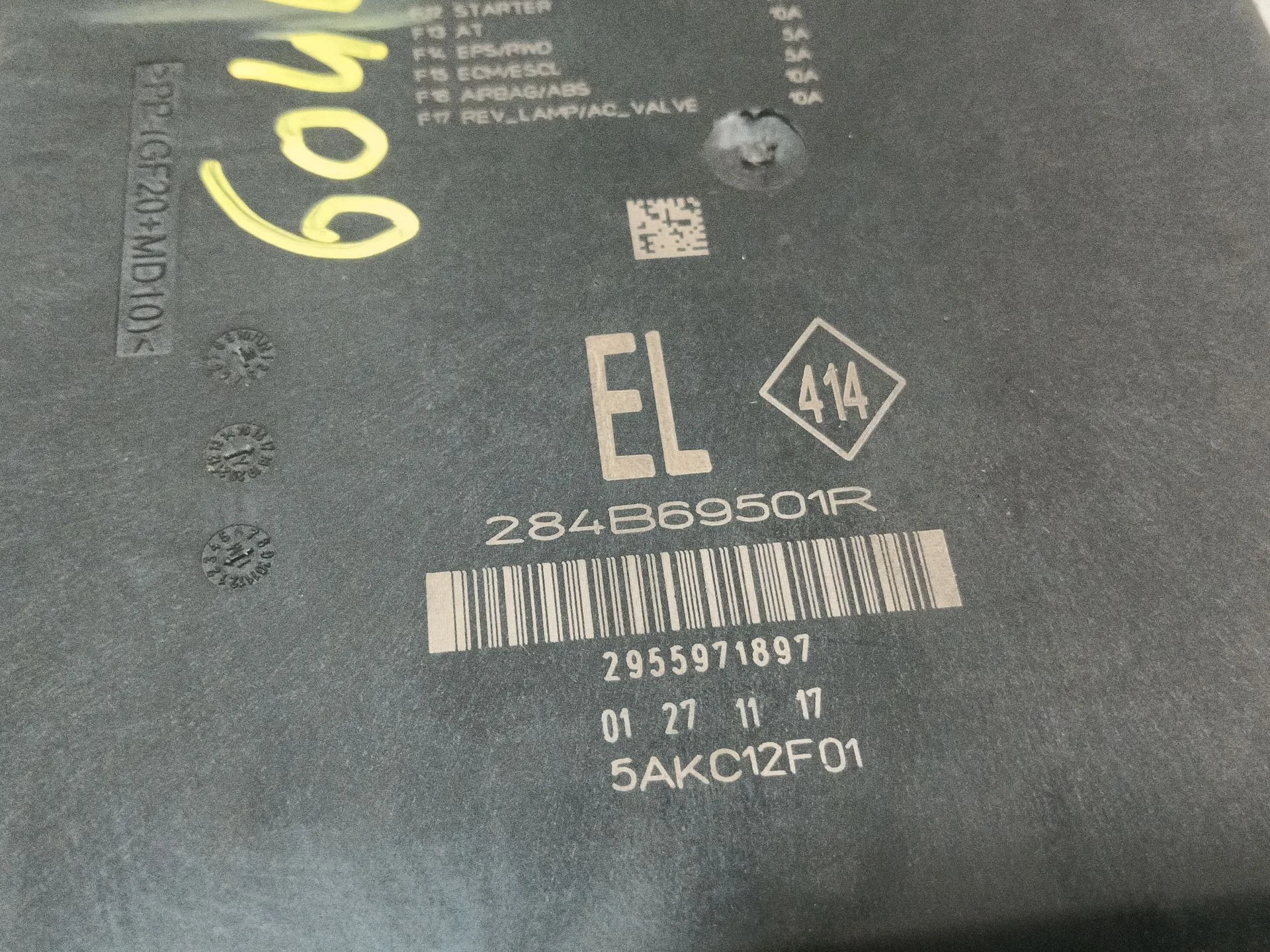 Caja Reles / Fusibles para Renault Kadjar (Ha_, Hl_)