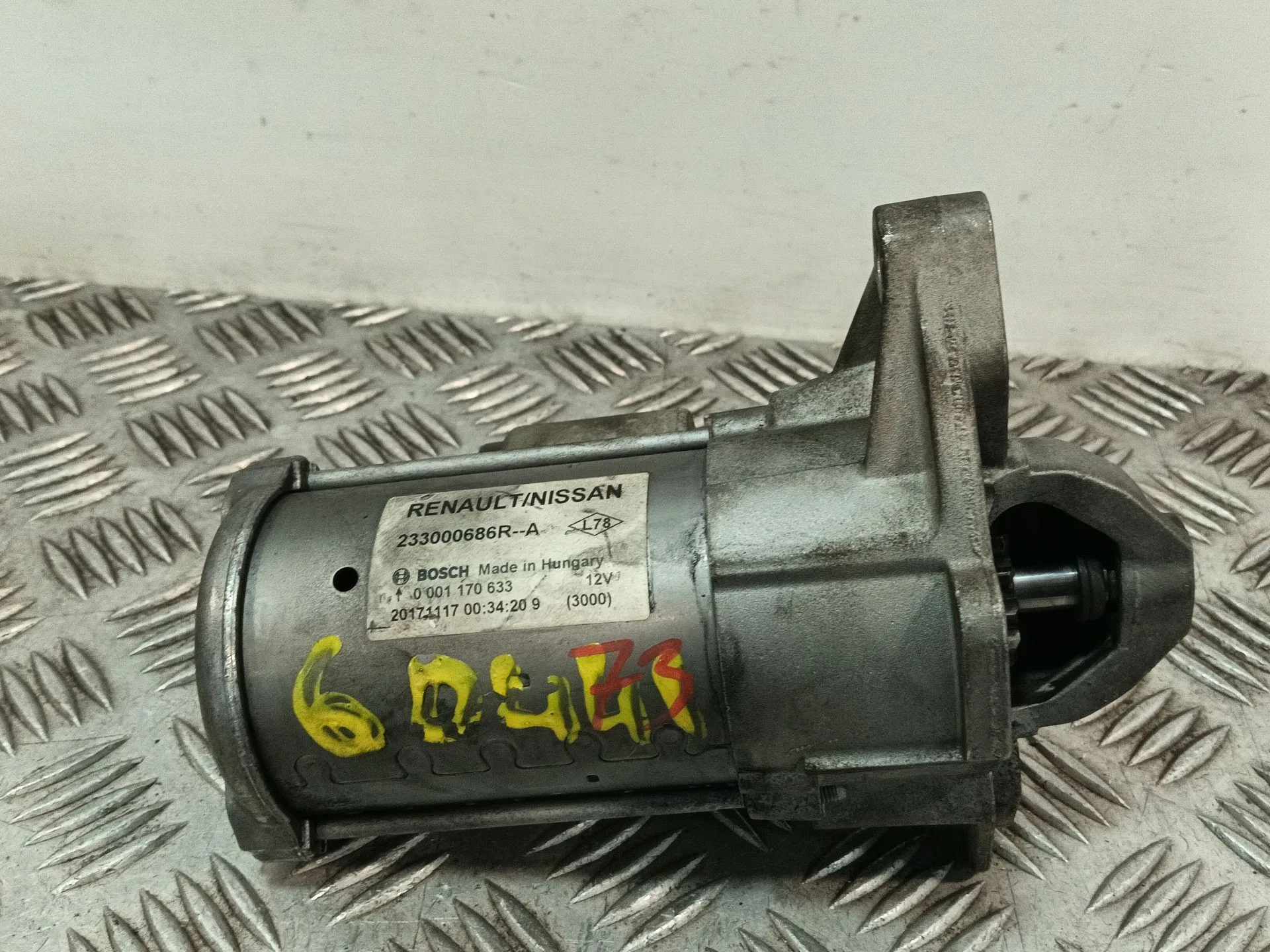 Motor Arranque para Renault Kadjar (Ha_, Hl_)