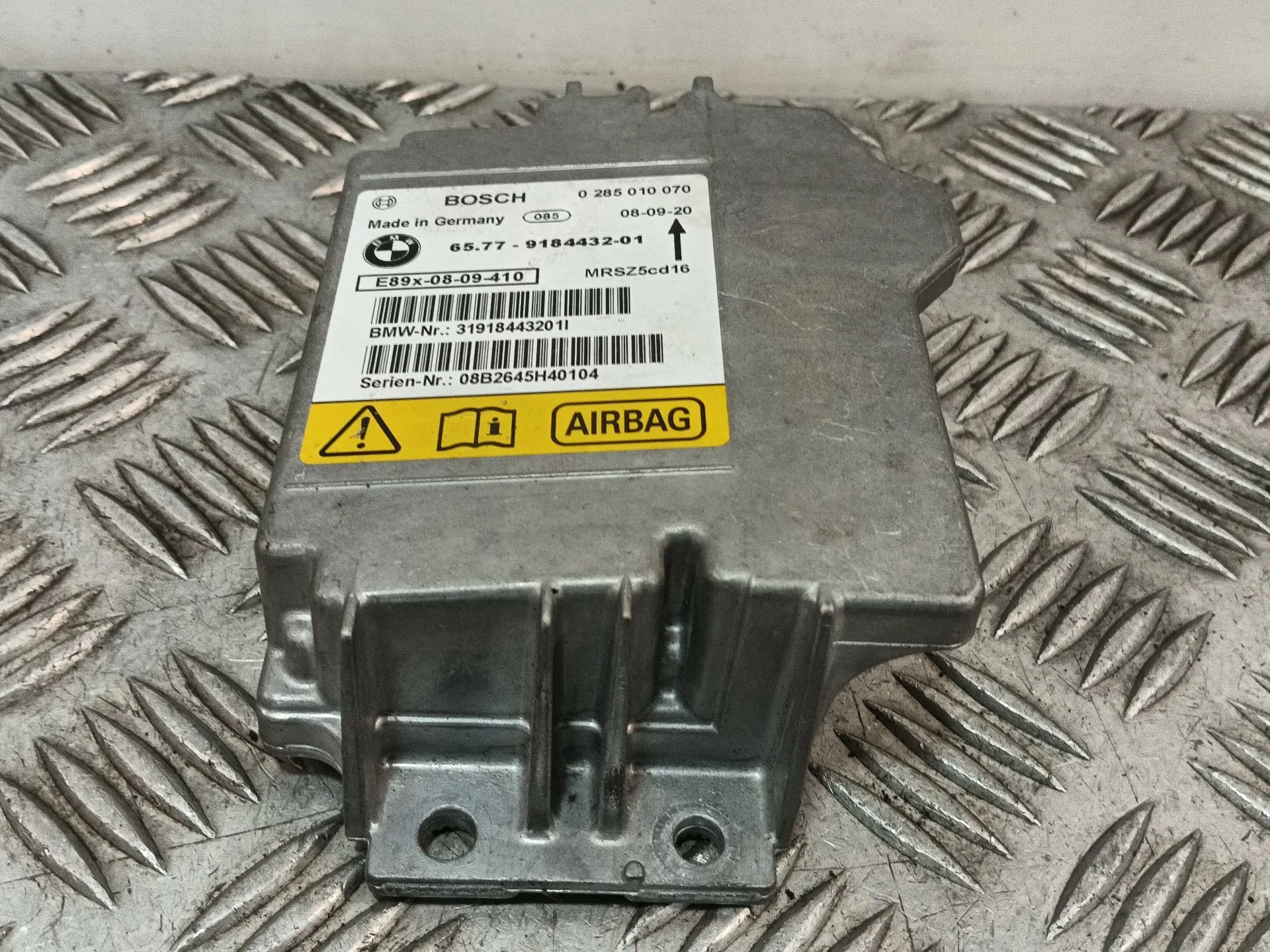Centralita Airbag para Bmw 1 (E81)