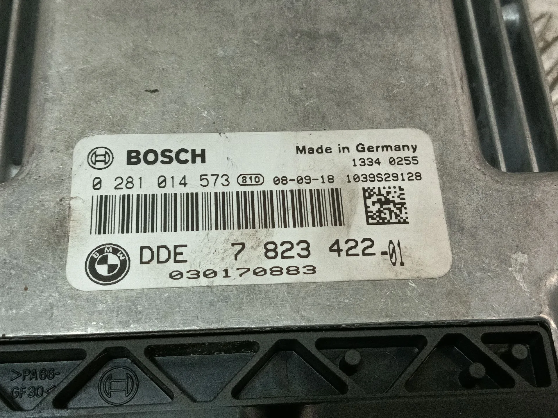 Centralita Motor Uce para Bmw 1 (E81)