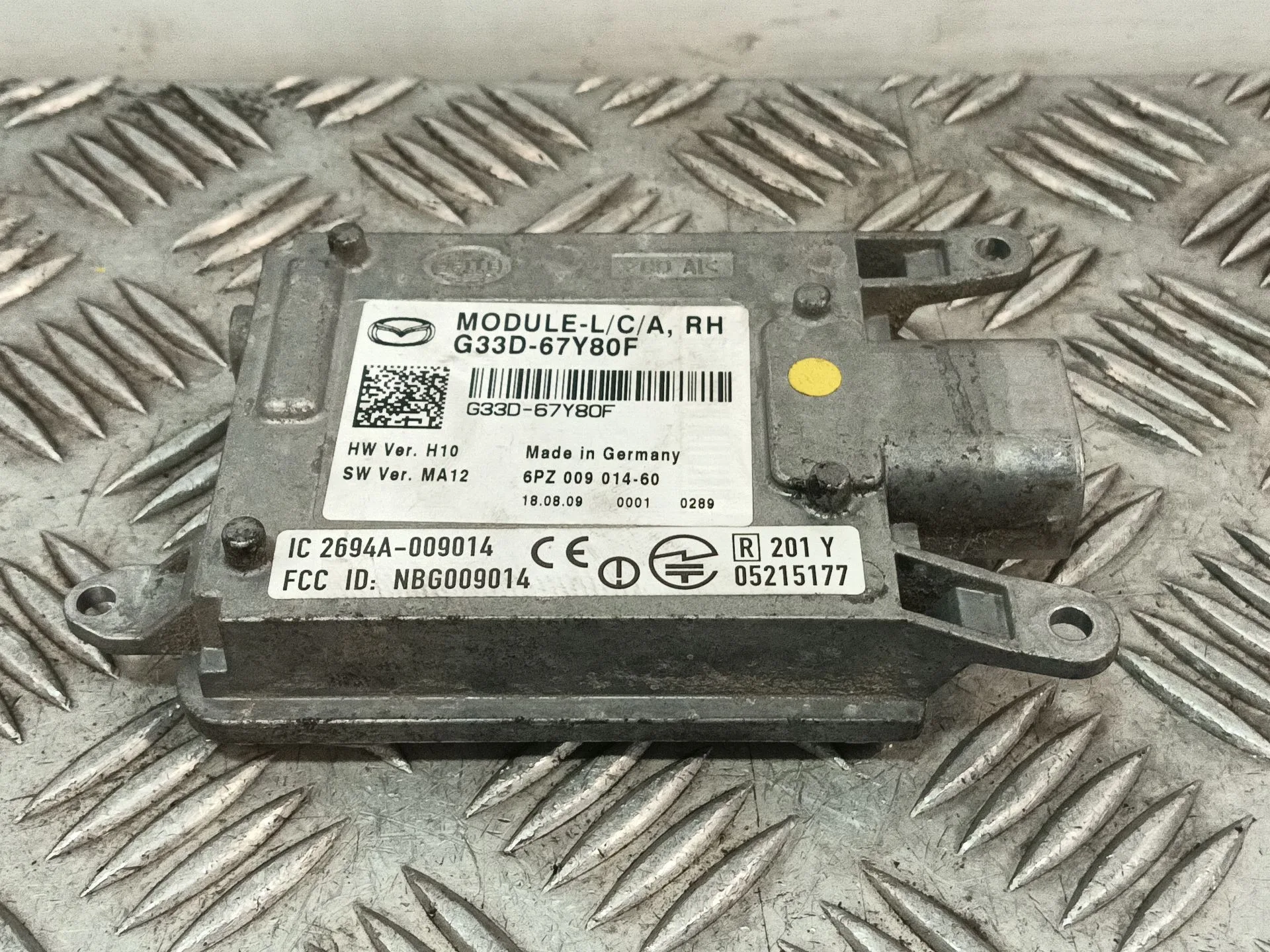 Modulo Electronico para Mazda 3 Lim. (Bl)