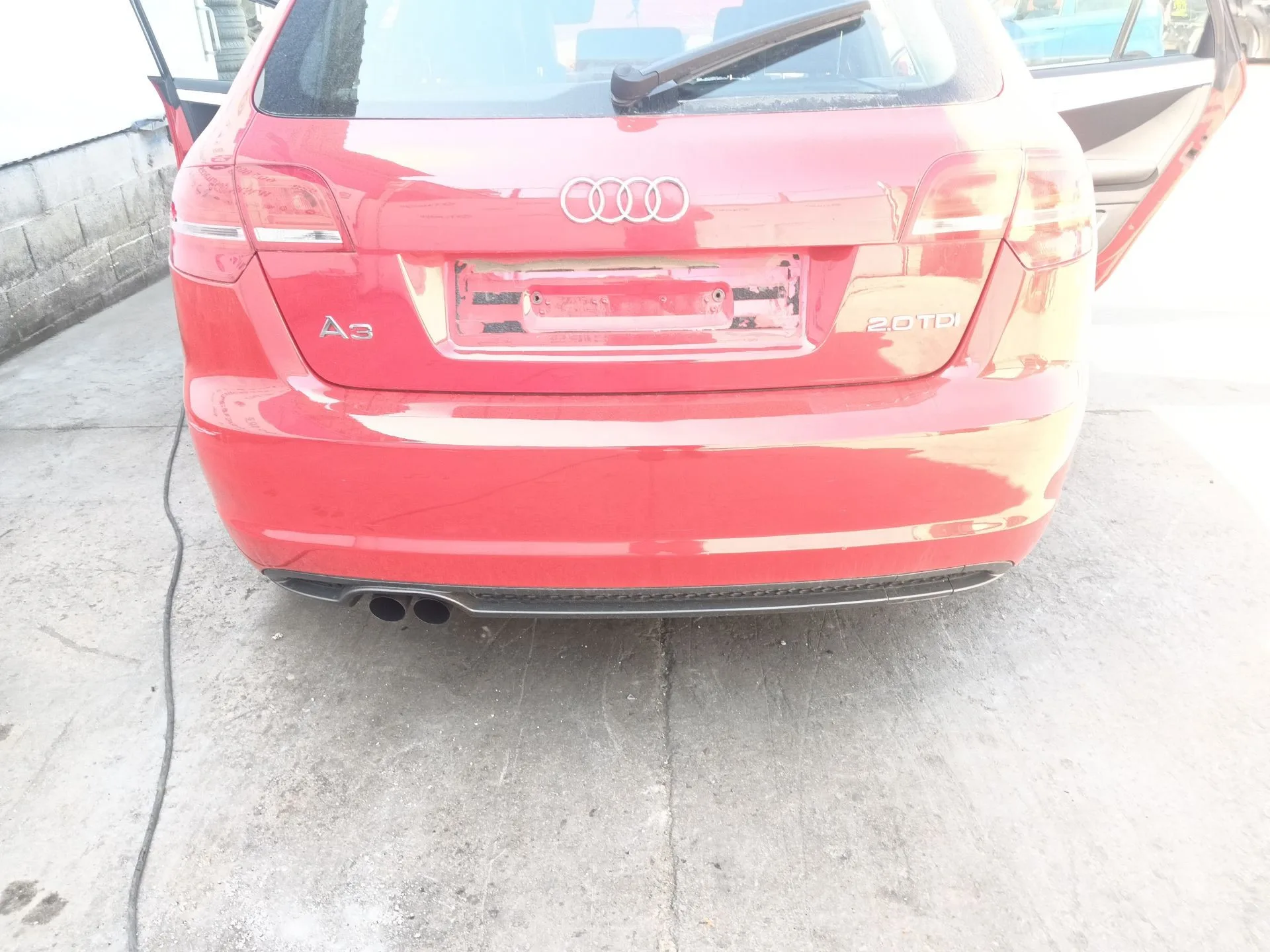Paragolpes Trasero para Audi A3 Sportback (8Pa)