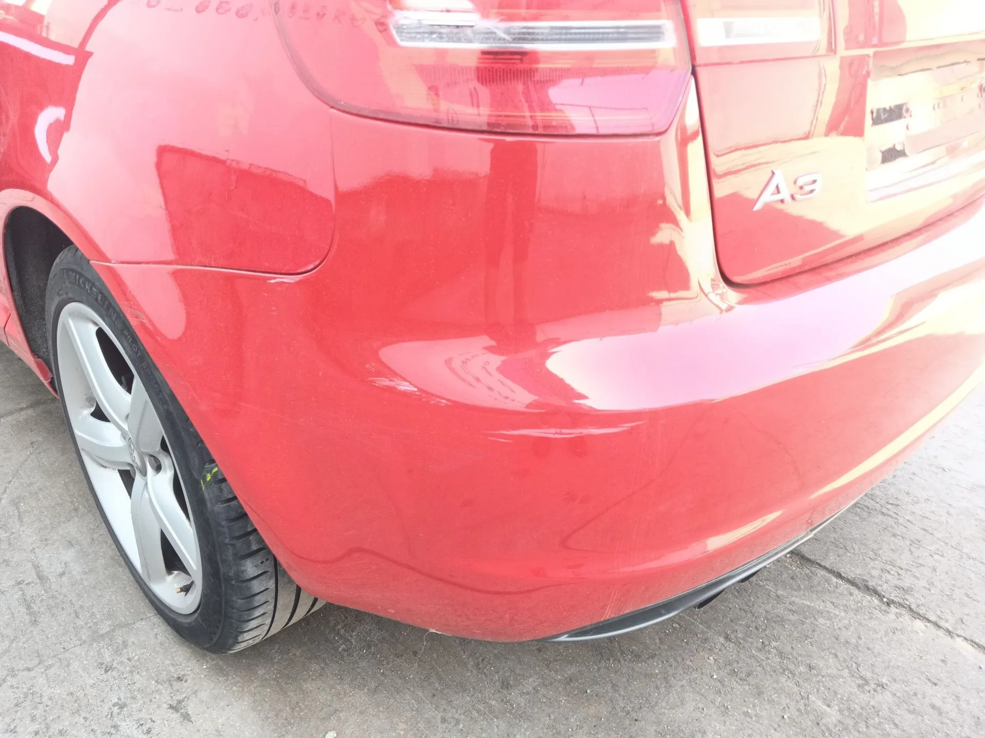 Paragolpes Trasero para Audi A3 Sportback (8Pa)