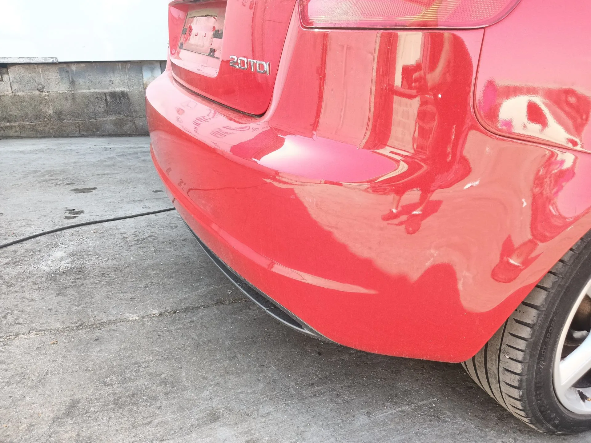 Paragolpes Trasero para Audi A3 Sportback (8Pa)